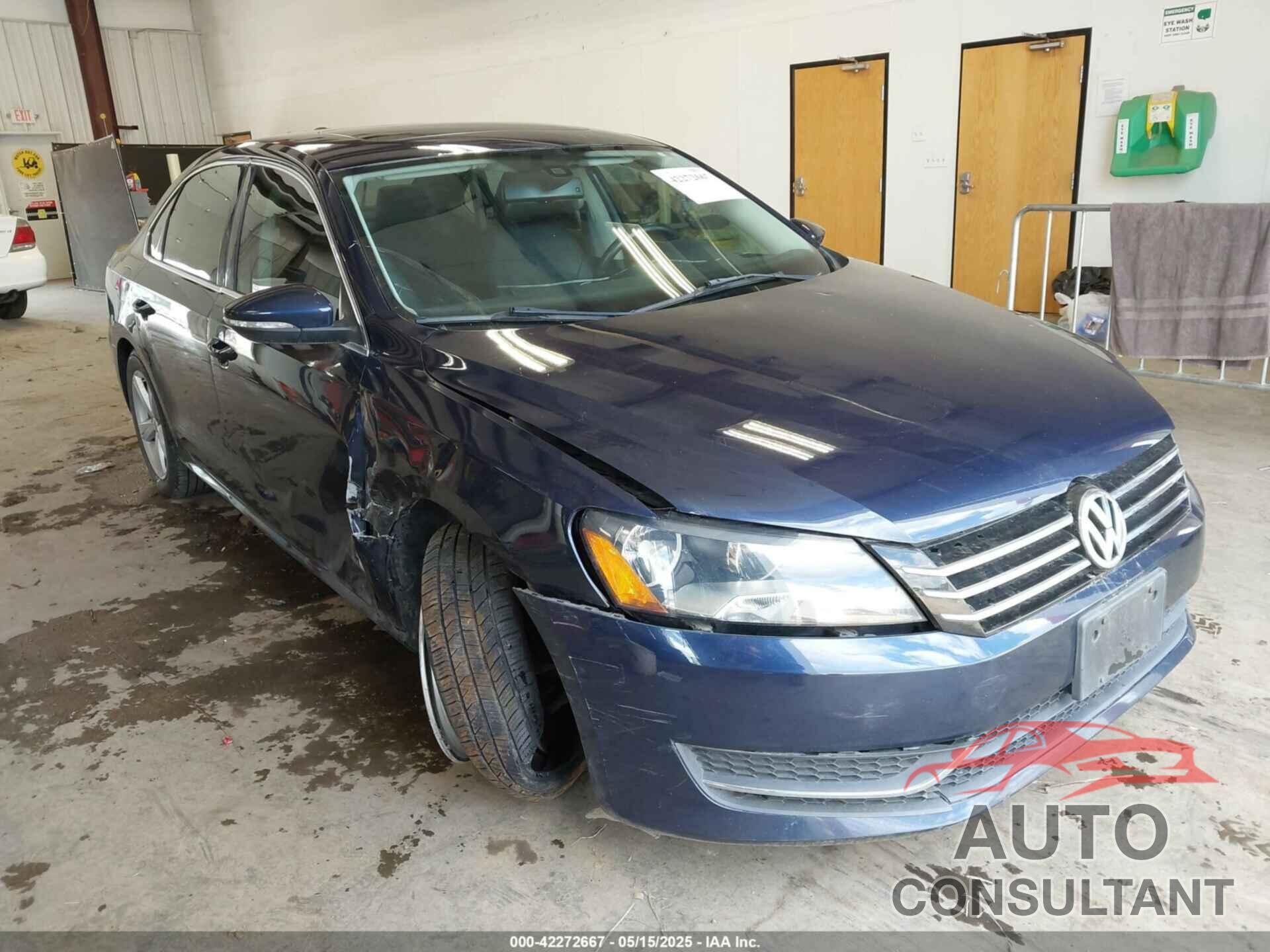 VOLKSWAGEN PASSAT 2012 - 1VWBP7A30CC057515
