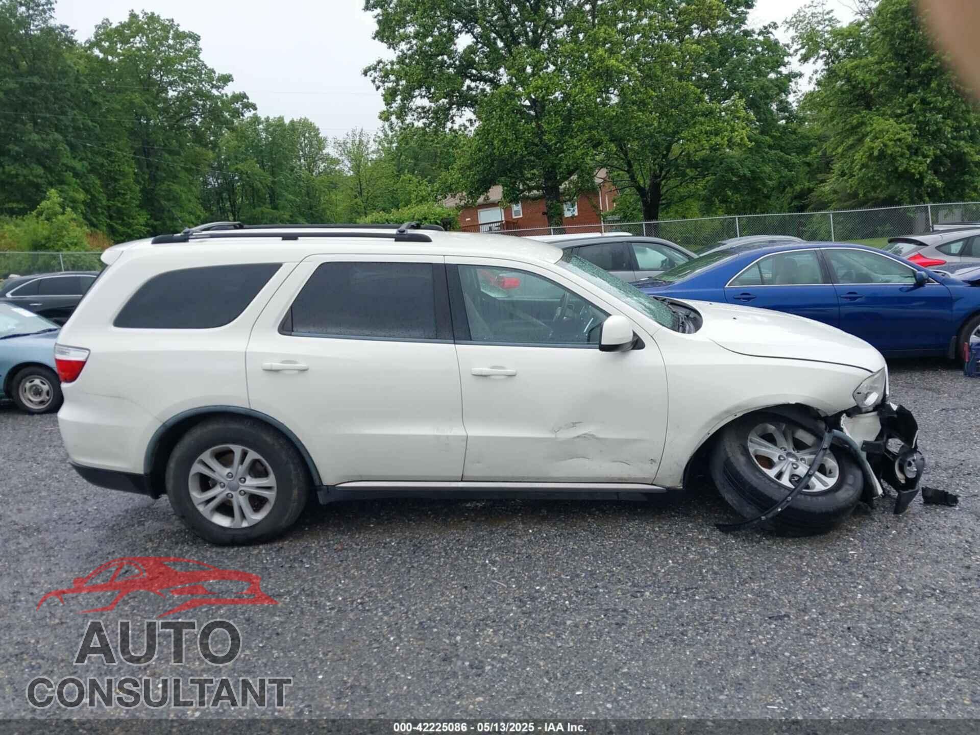 DODGE DURANGO 2012 - 1C4RDJAG7CC122287