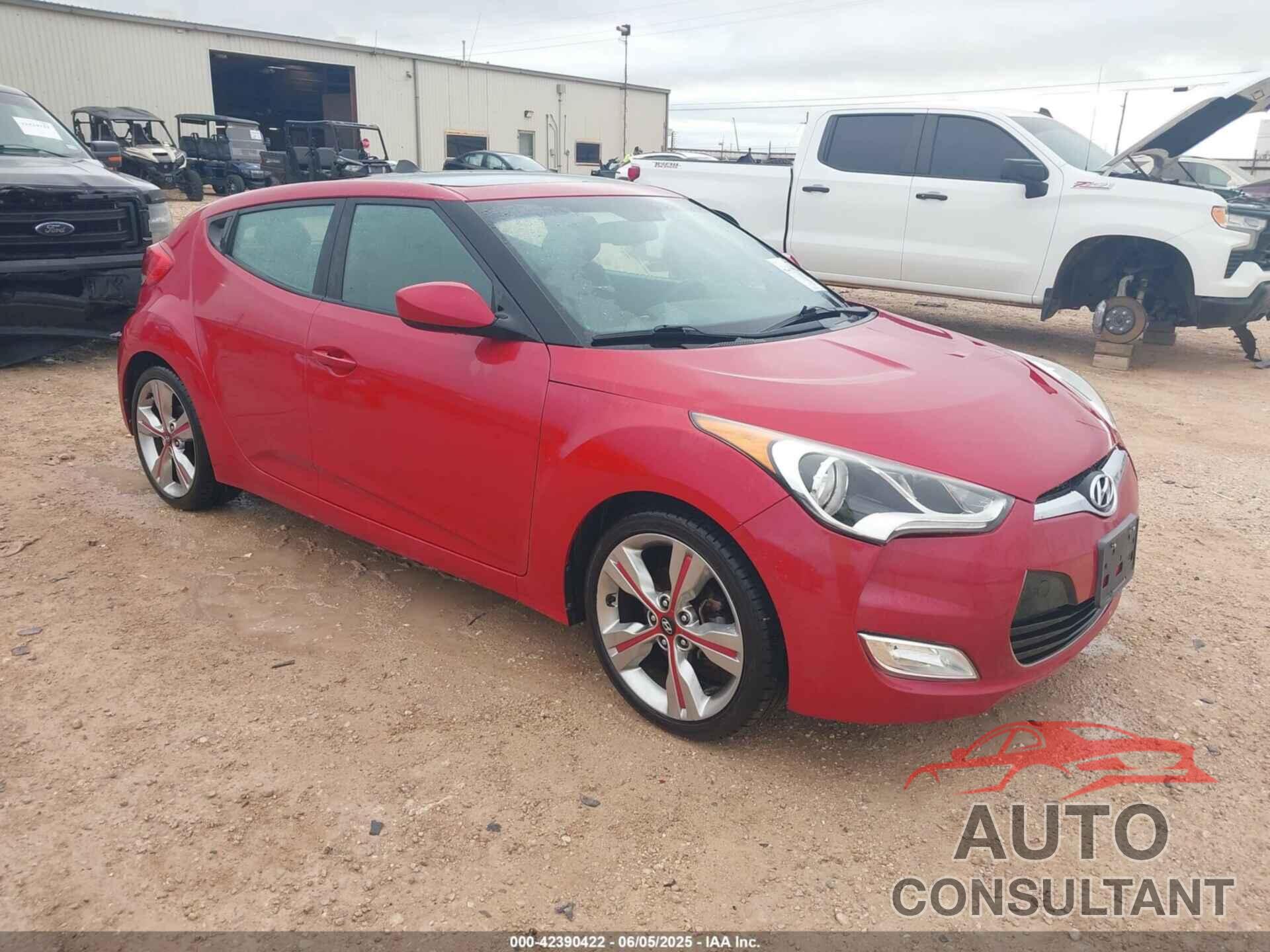 HYUNDAI VELOSTER 2016 - KMHTC6ADXGU296846