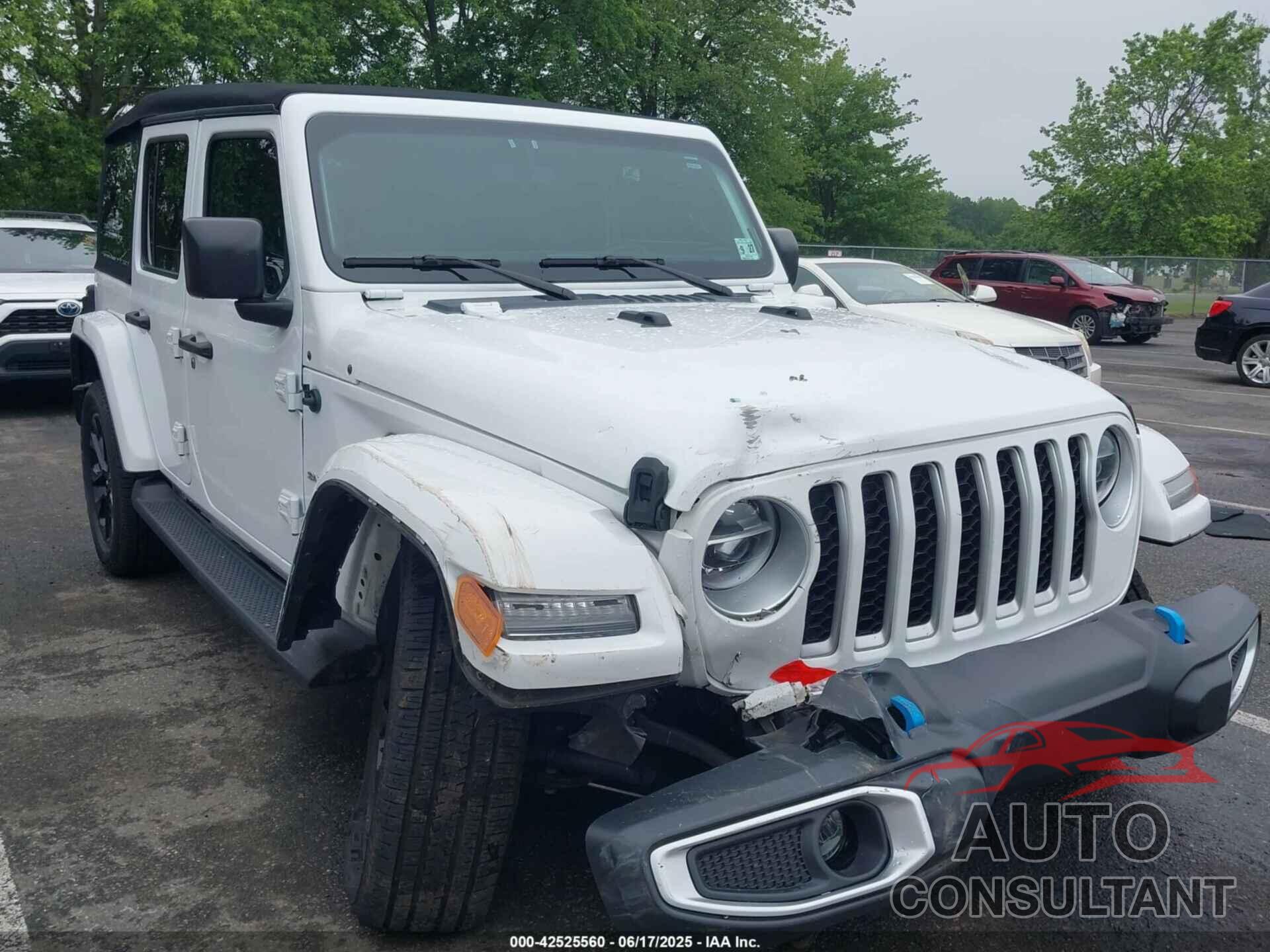 JEEP WRANGLER 4XE 2022 - 1C4JJXP69NW229124