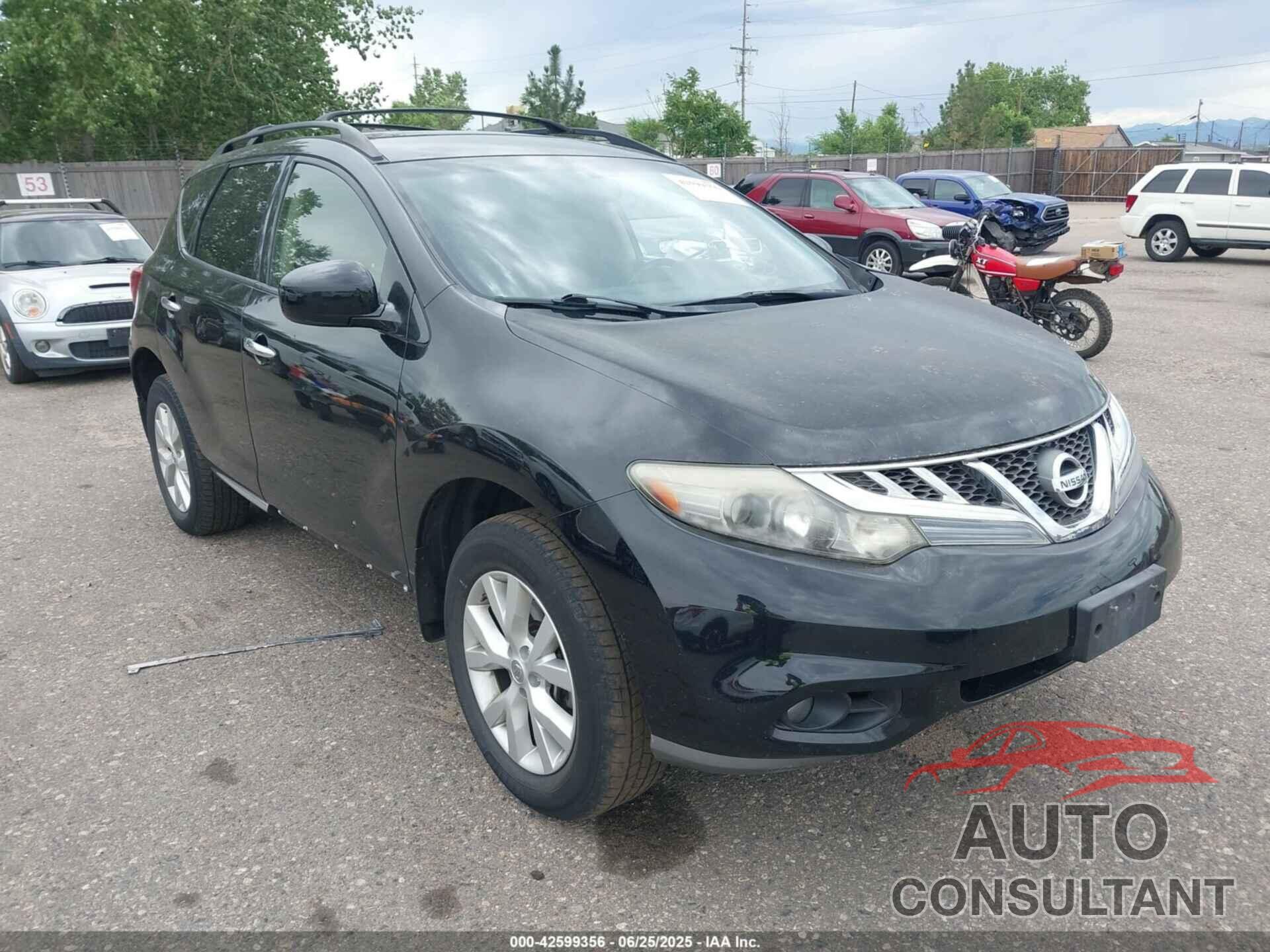 NISSAN MURANO 2013 - JN8AZ1MU1DW211938