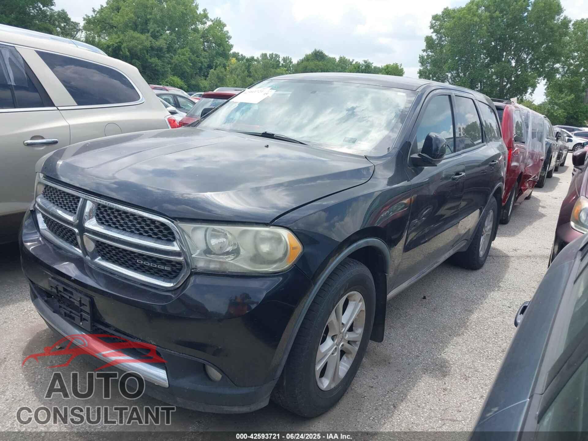 DODGE DURANGO 2011 - 1D4RE2GG3BC684781
