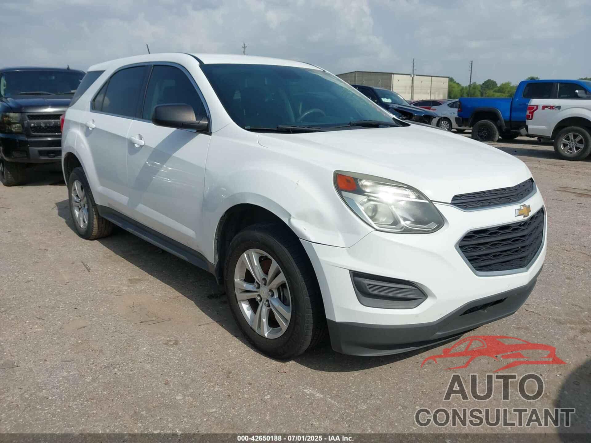CHEVROLET EQUINOX 2016 - 2GNALBEK8G6241833