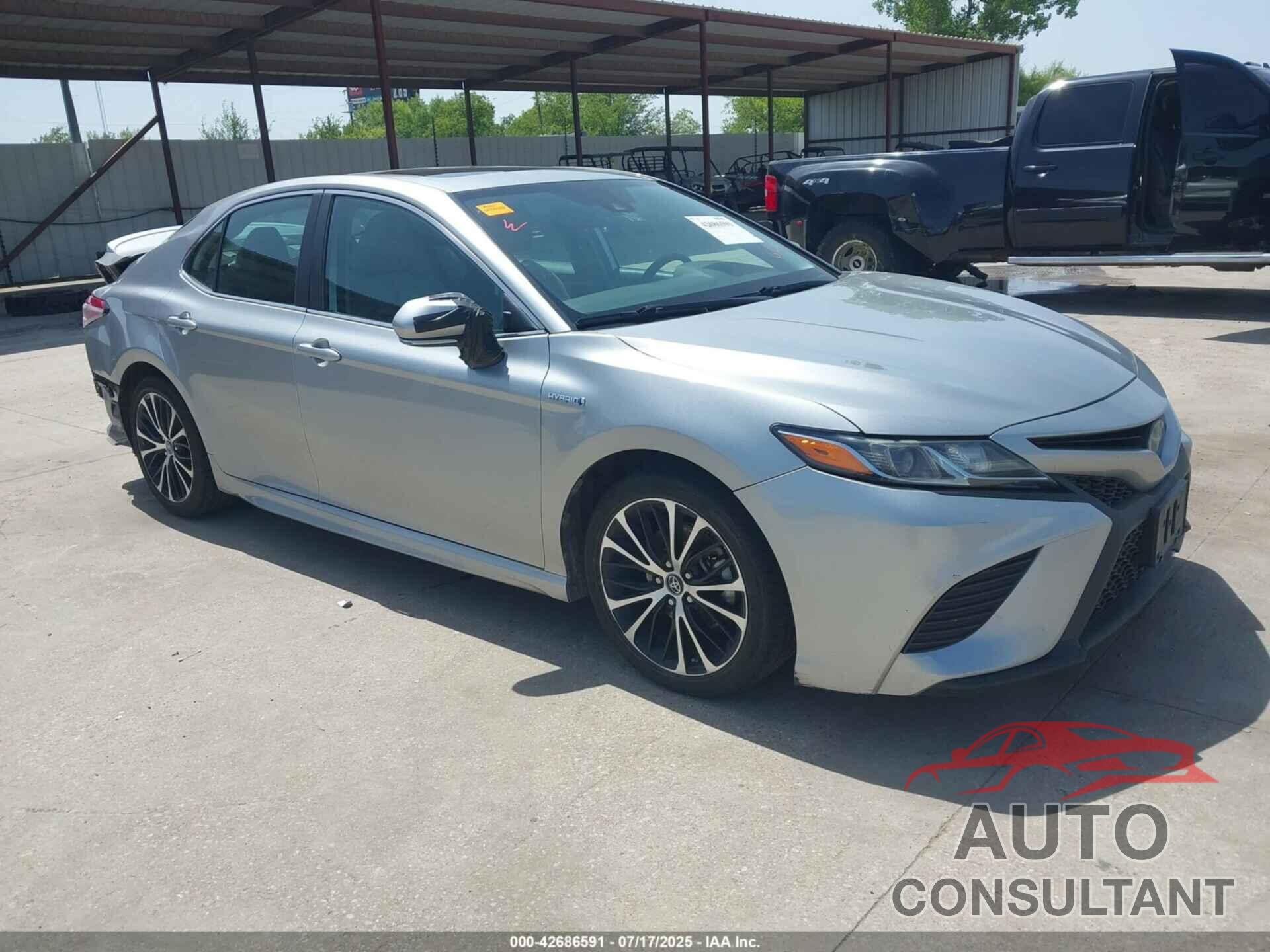 TOYOTA CAMRY HYBRID 2019 - 4T1B21HK4KU516982