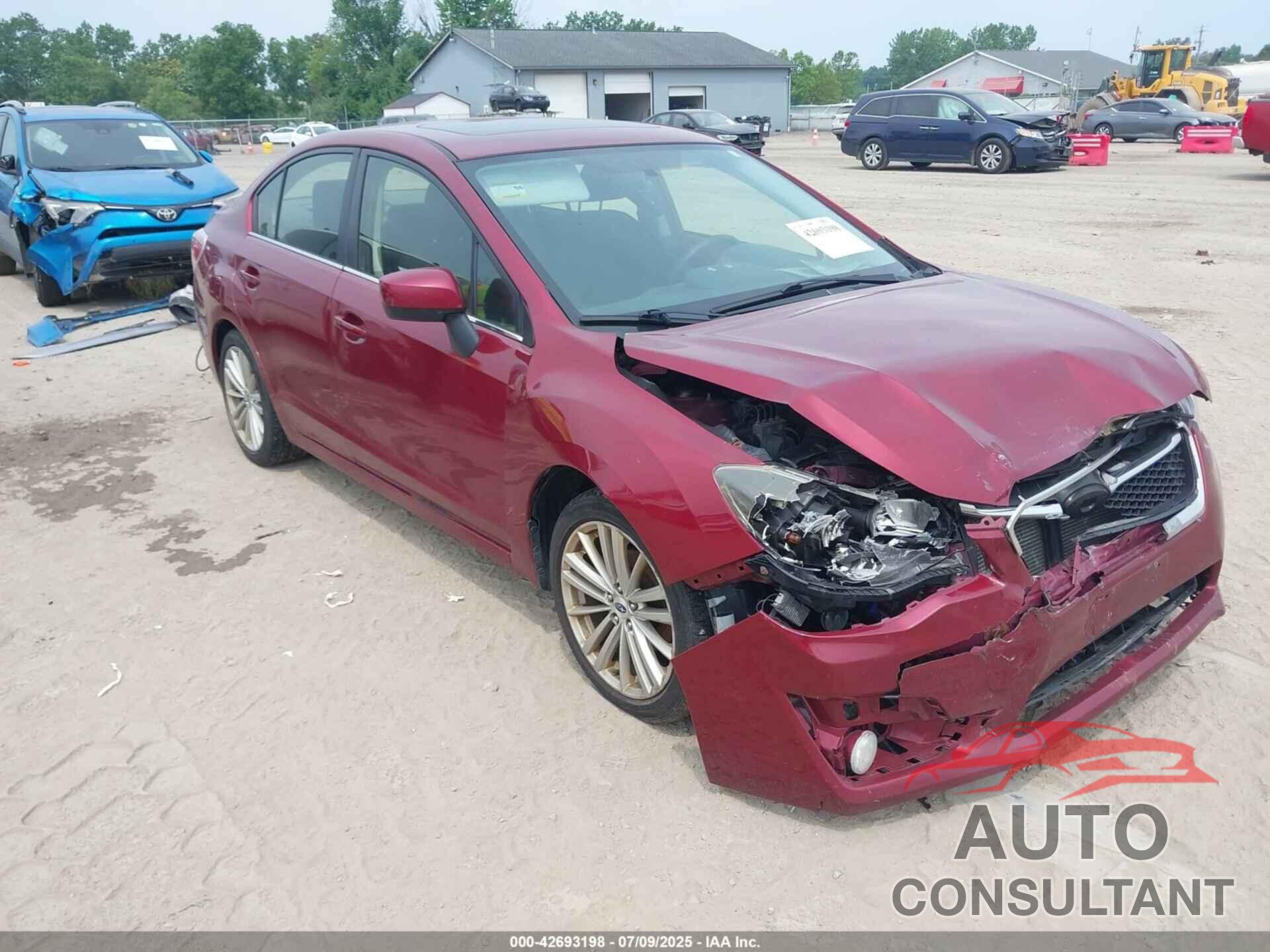 SUBARU IMPREZA 2015 - JF1GJAK68FH022380