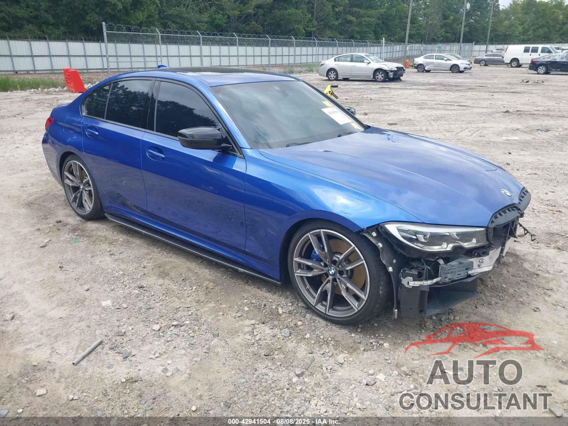 BMW 3 SERIES 2020 - WBA5U7C06LFH84295