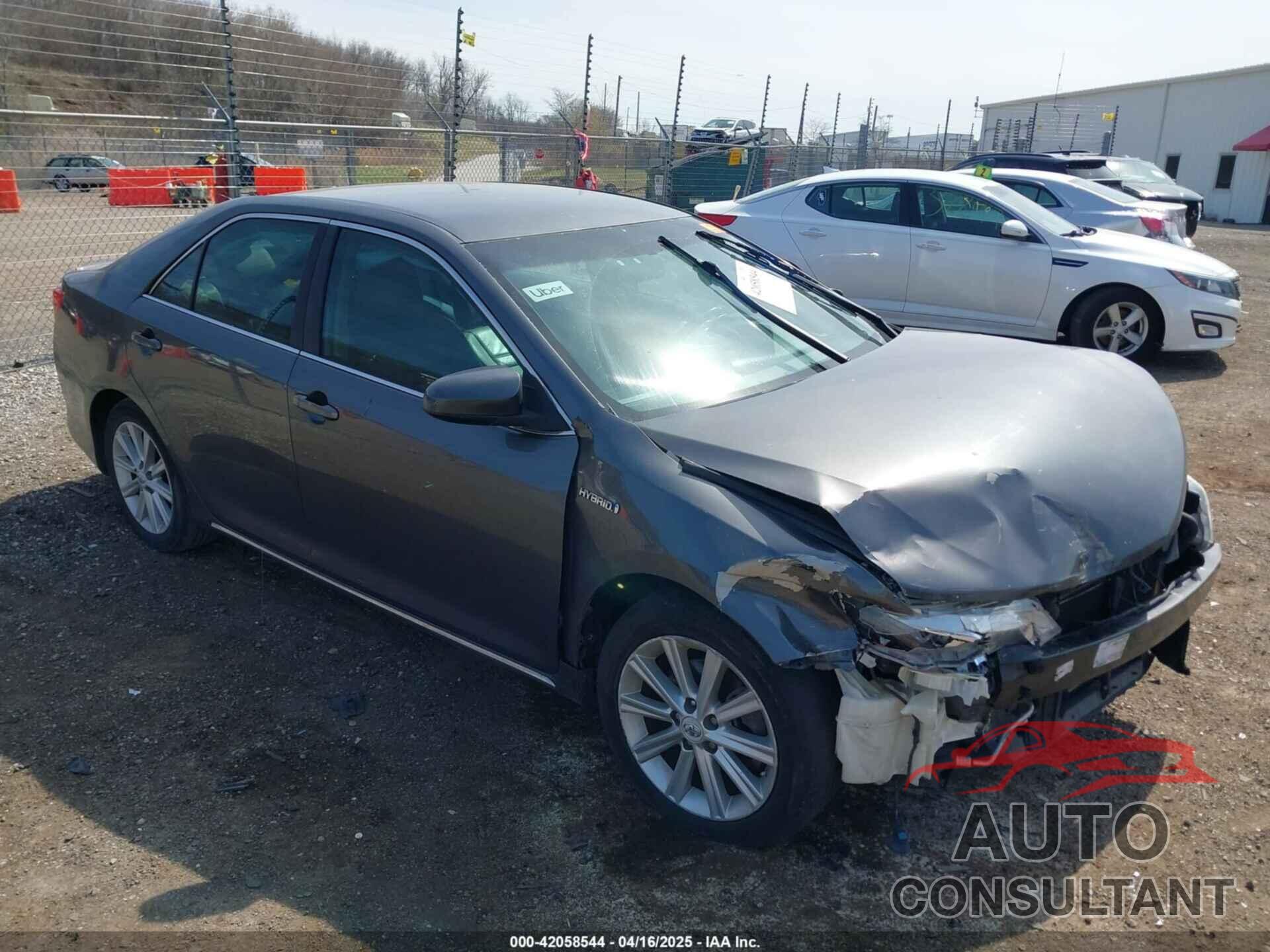 TOYOTA CAMRY HYBRID 2013 - 4T1BD1FK2DU070024