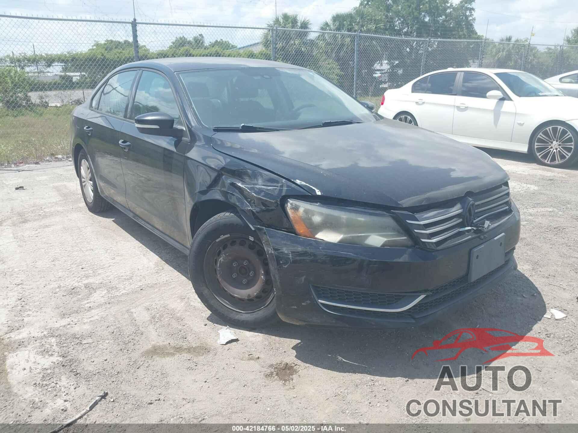 VOLKSWAGEN PASSAT 2015 - 1VWAS7A37FC064900
