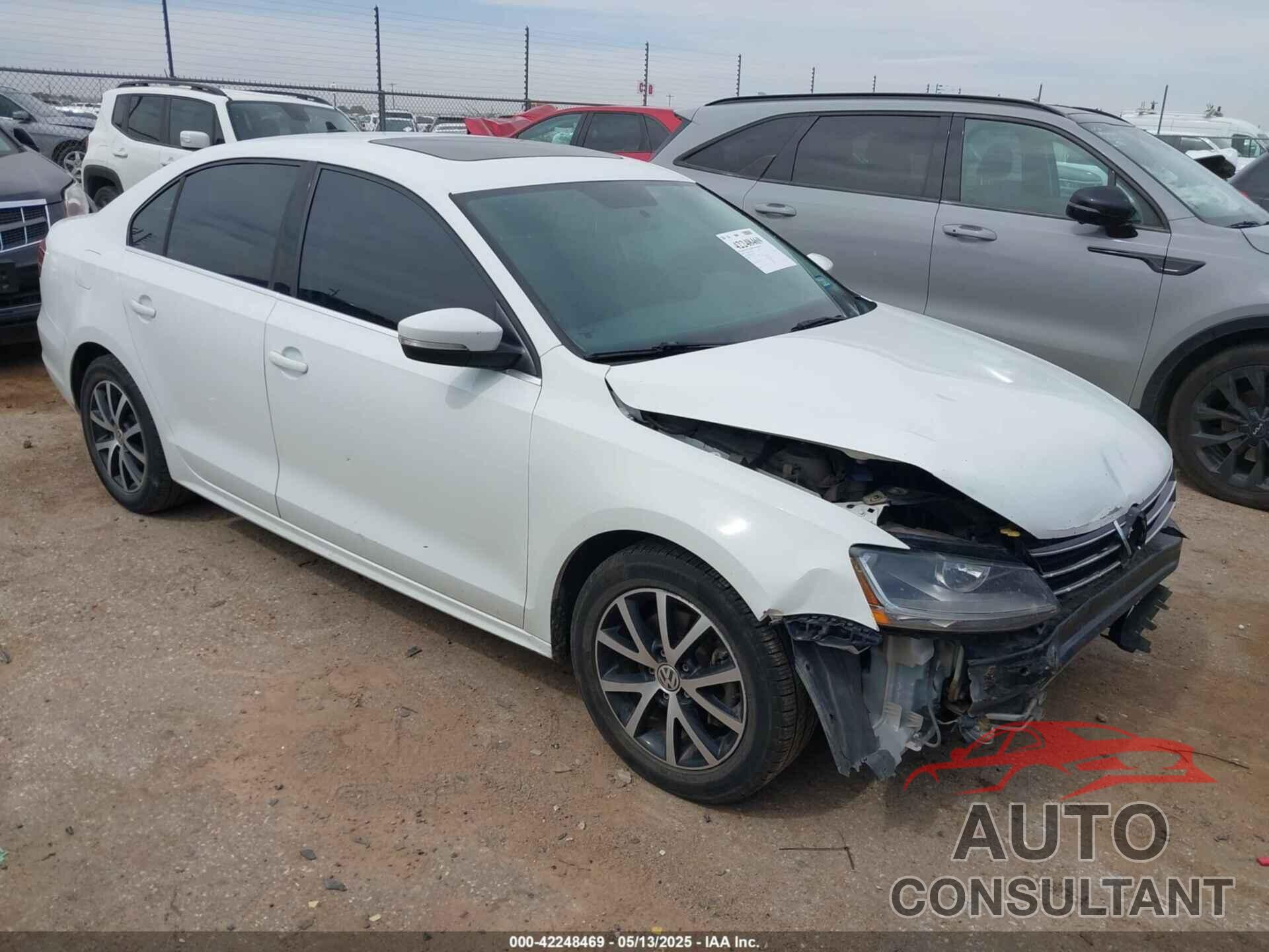 VOLKSWAGEN JETTA 2017 - 3VWDB7AJ3HM386379