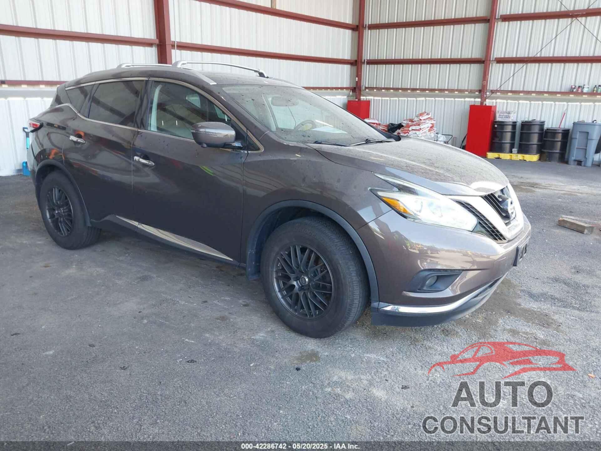 NISSAN MURANO 2016 - 5N1AZ2MH4GN131365