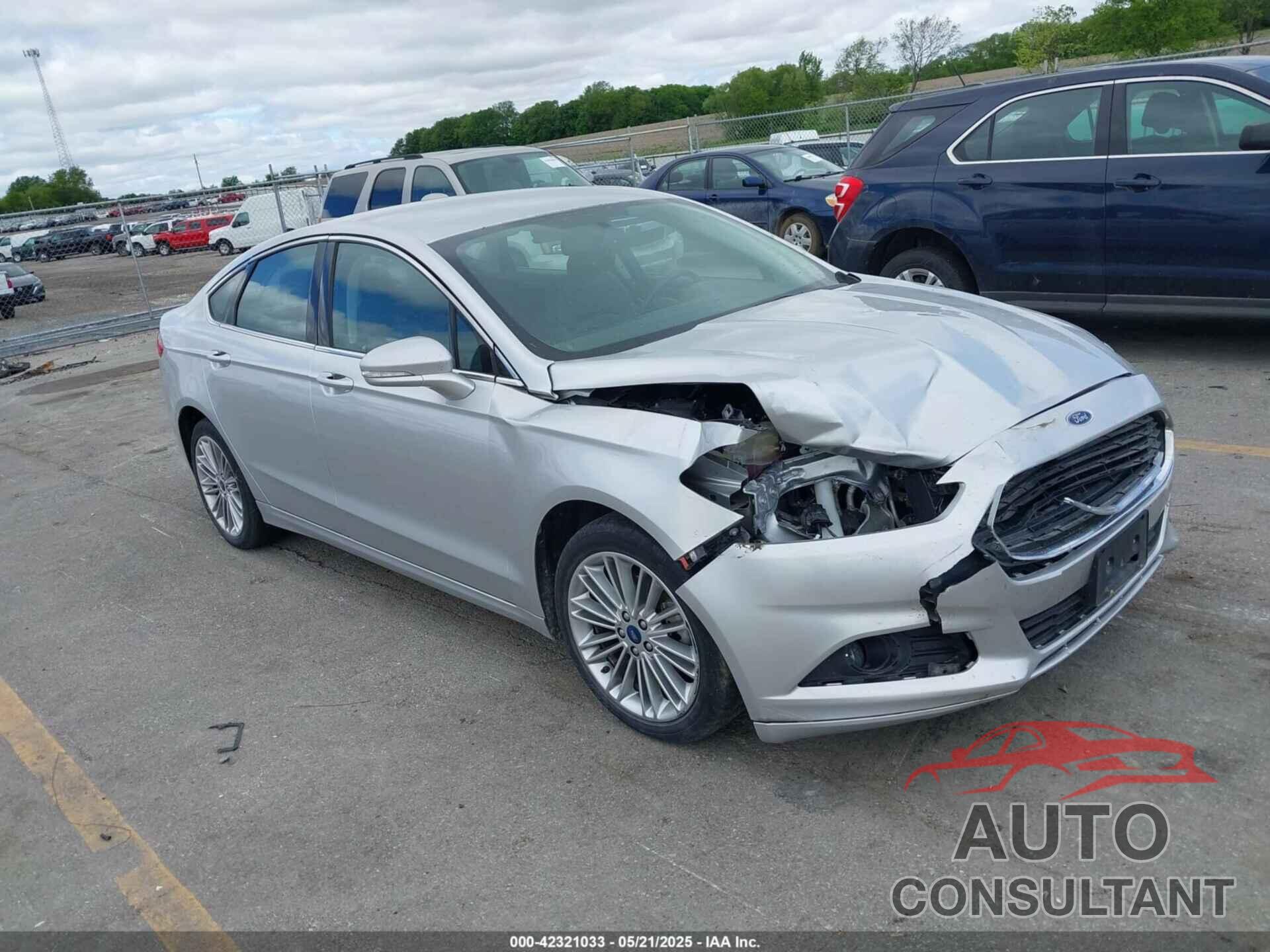 FORD FUSION 2013 - 3FA6P0HR9DR344219