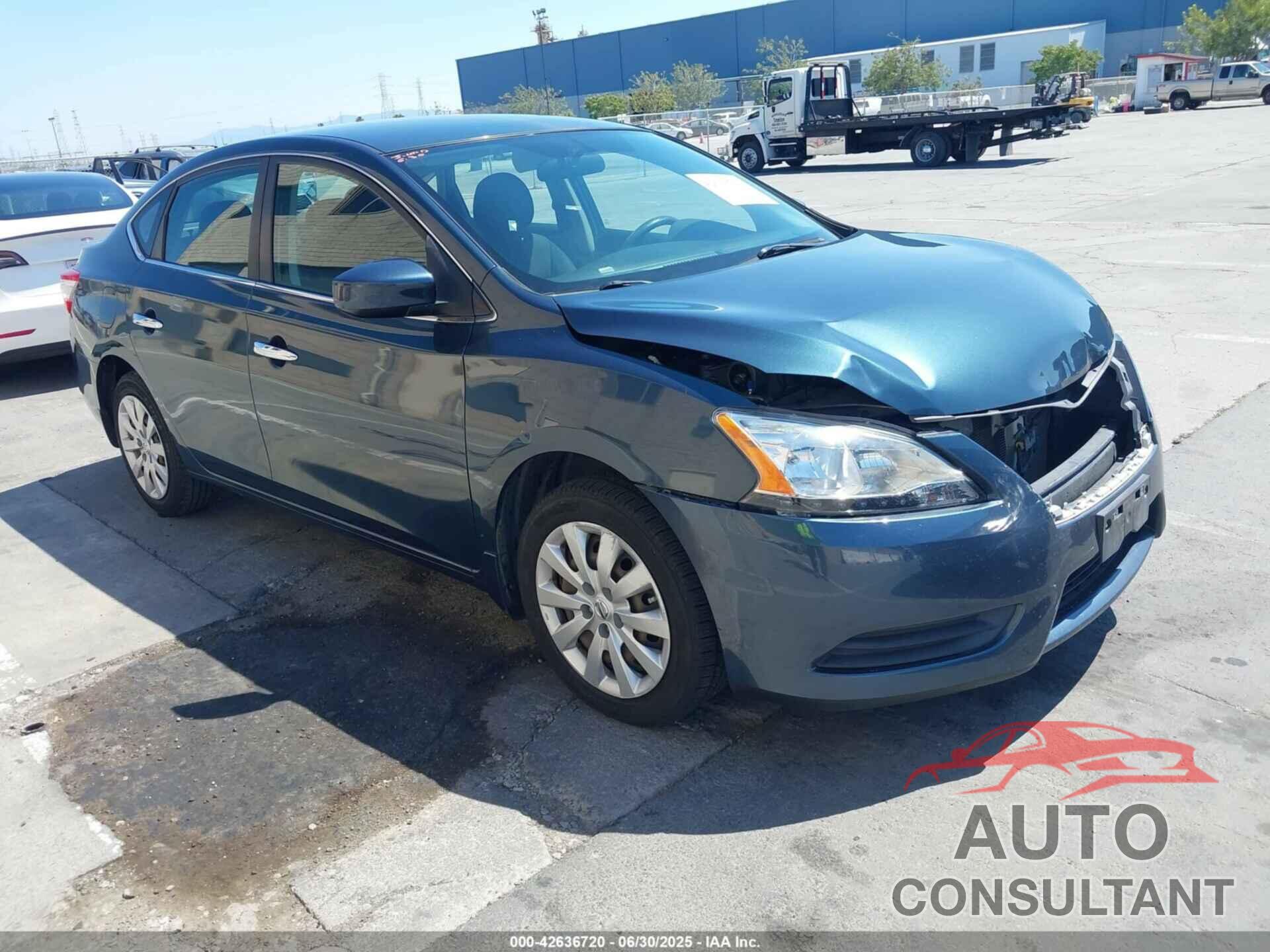 NISSAN SENTRA 2014 - 3N1AB7AP6EY269915