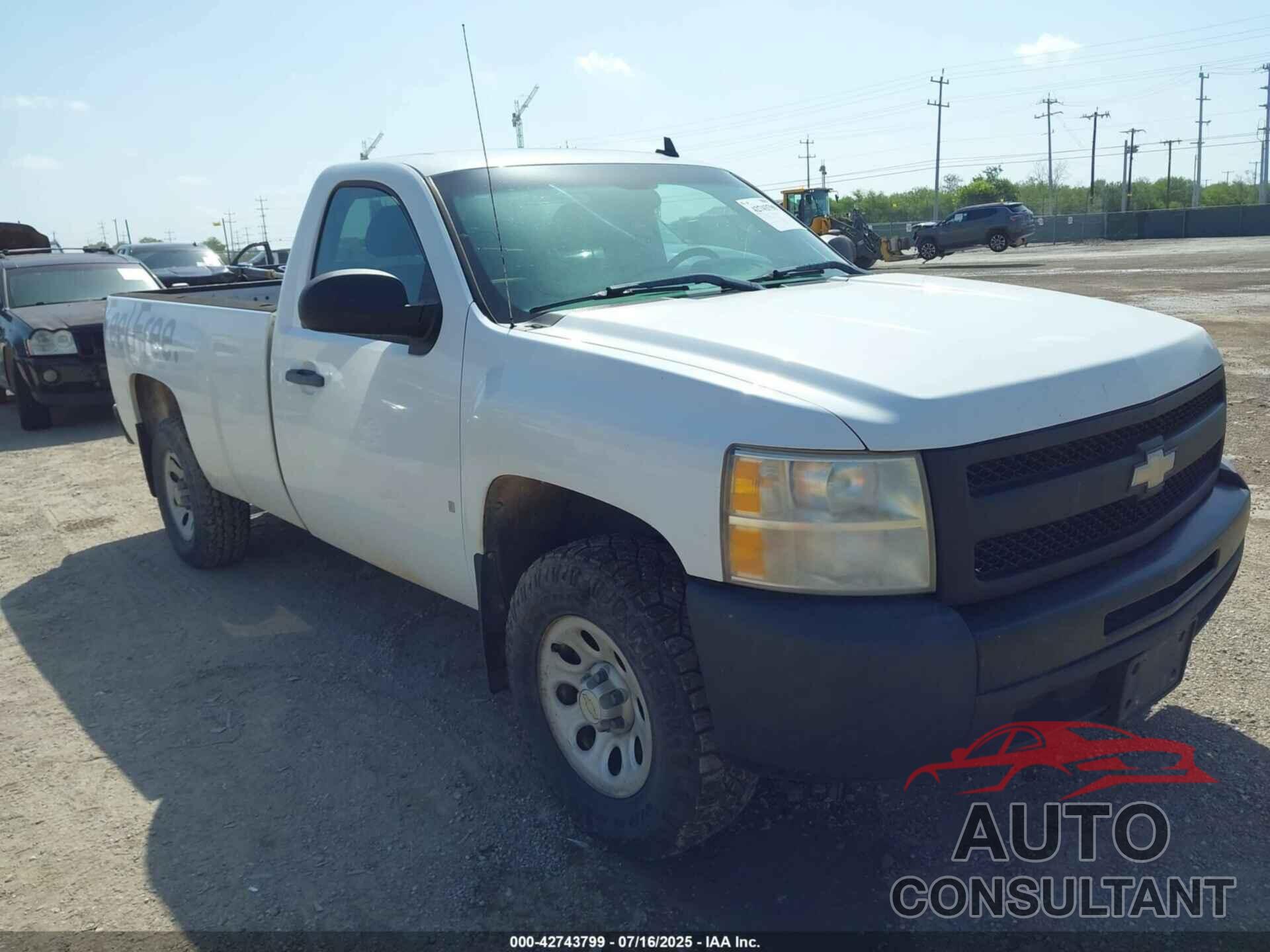 CHEVROLET SILVERADO 1500 2009 - 1GCEC14X99Z202838