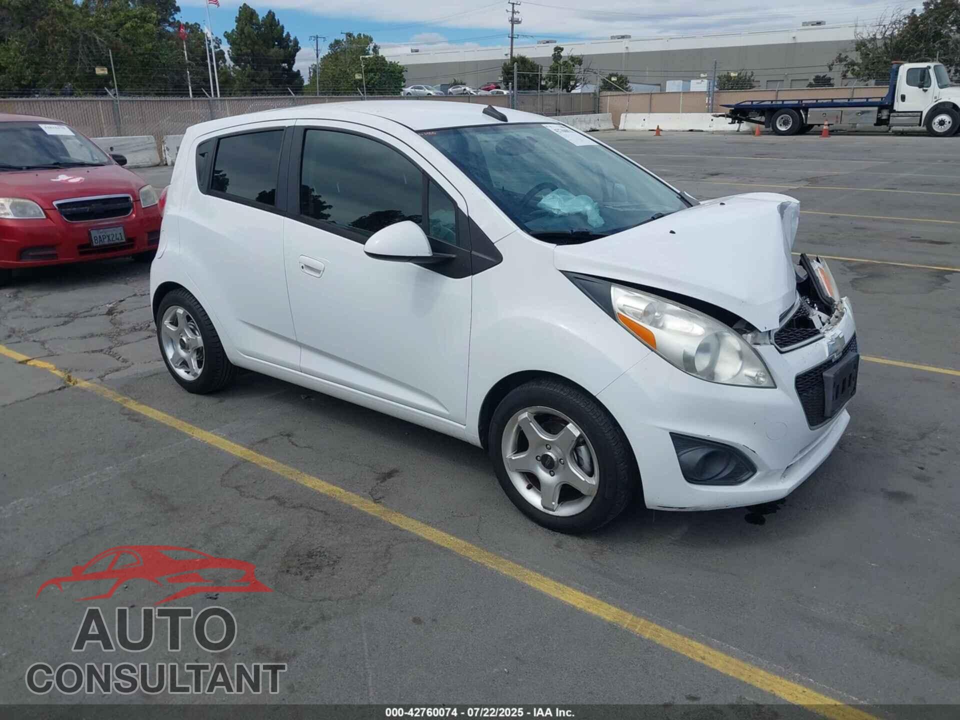 CHEVROLET SPARK 2013 - KL8CD6S99DC579437