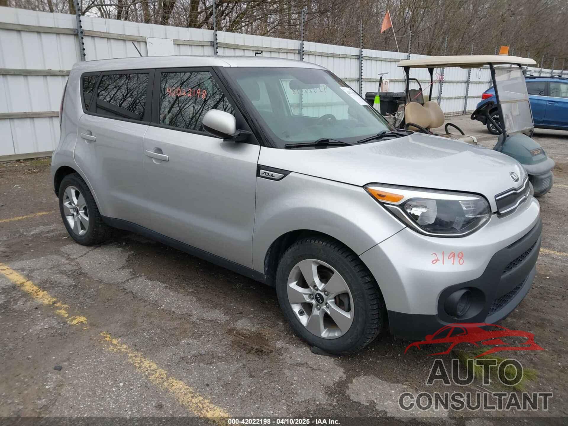 KIA SOUL 2019 - KNDJN2A25K7687262