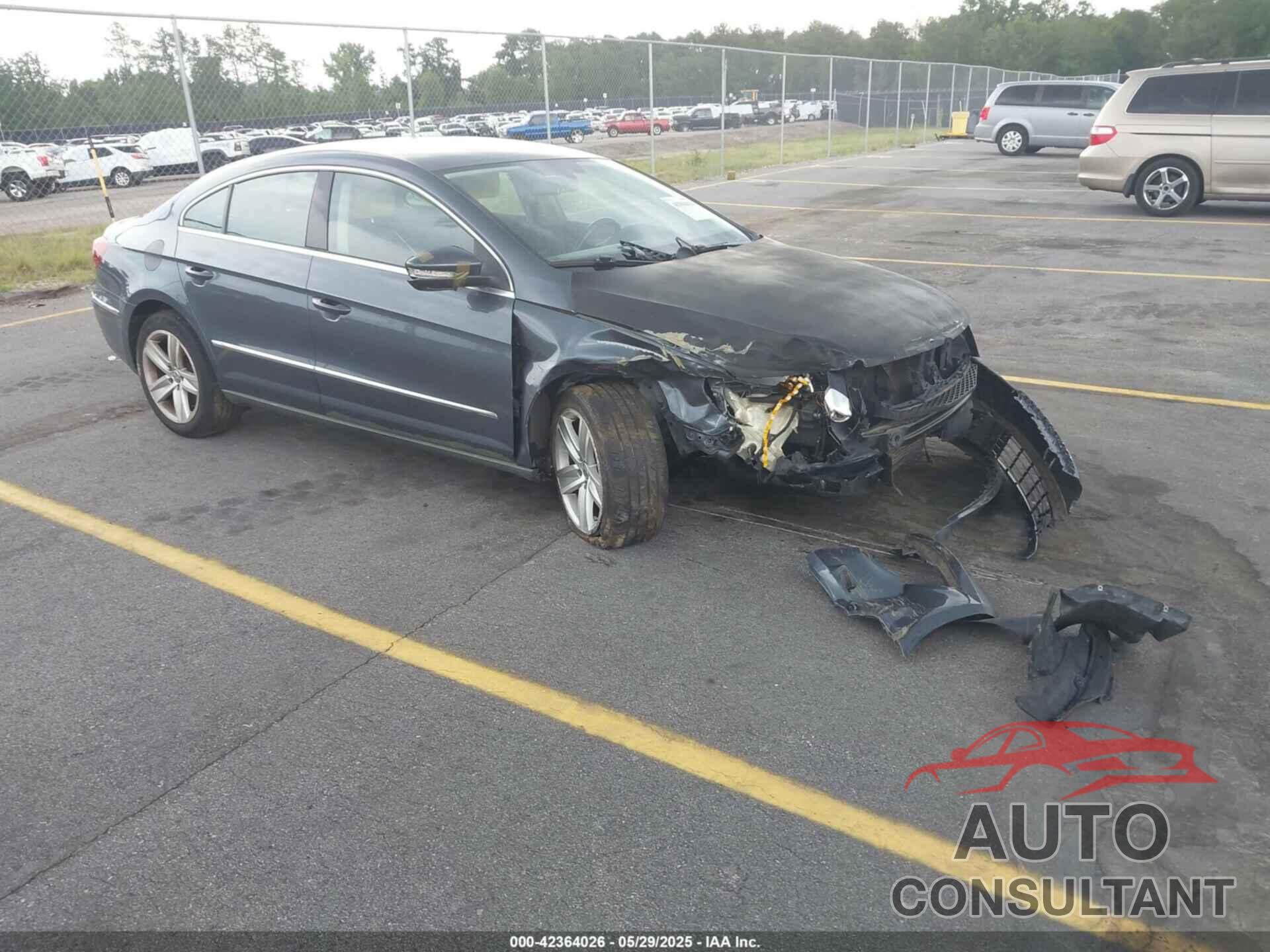 VOLKSWAGEN CC 2013 - WVWBP7AN7DE560839
