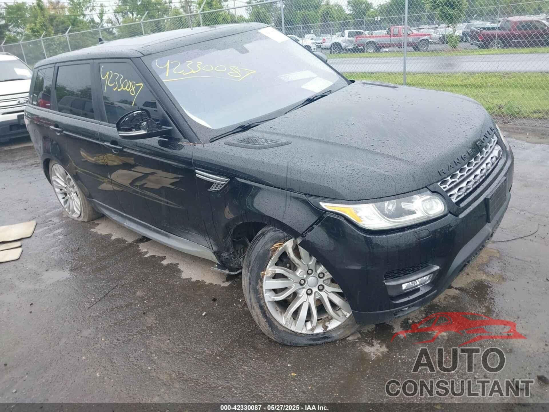 LAND ROVER RANGE ROVER SPORT 2016 - SALWR2KF9GA106635