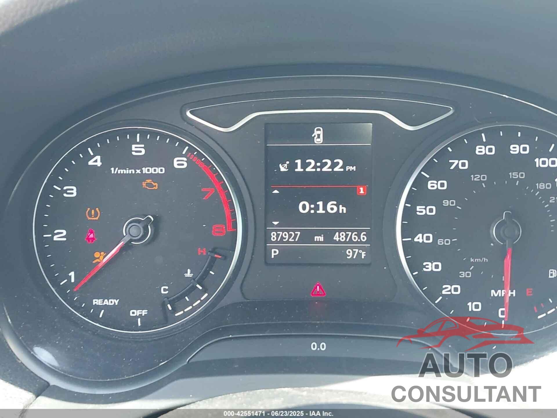 AUDI A3 2016 - WAU38LFFXG1013634
