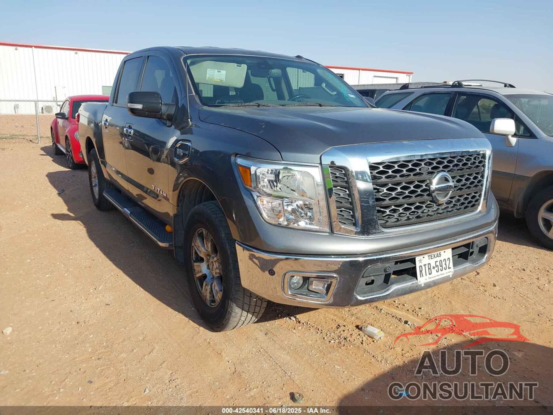 NISSAN TITAN 2017 - 1N6AA1E69HN537045