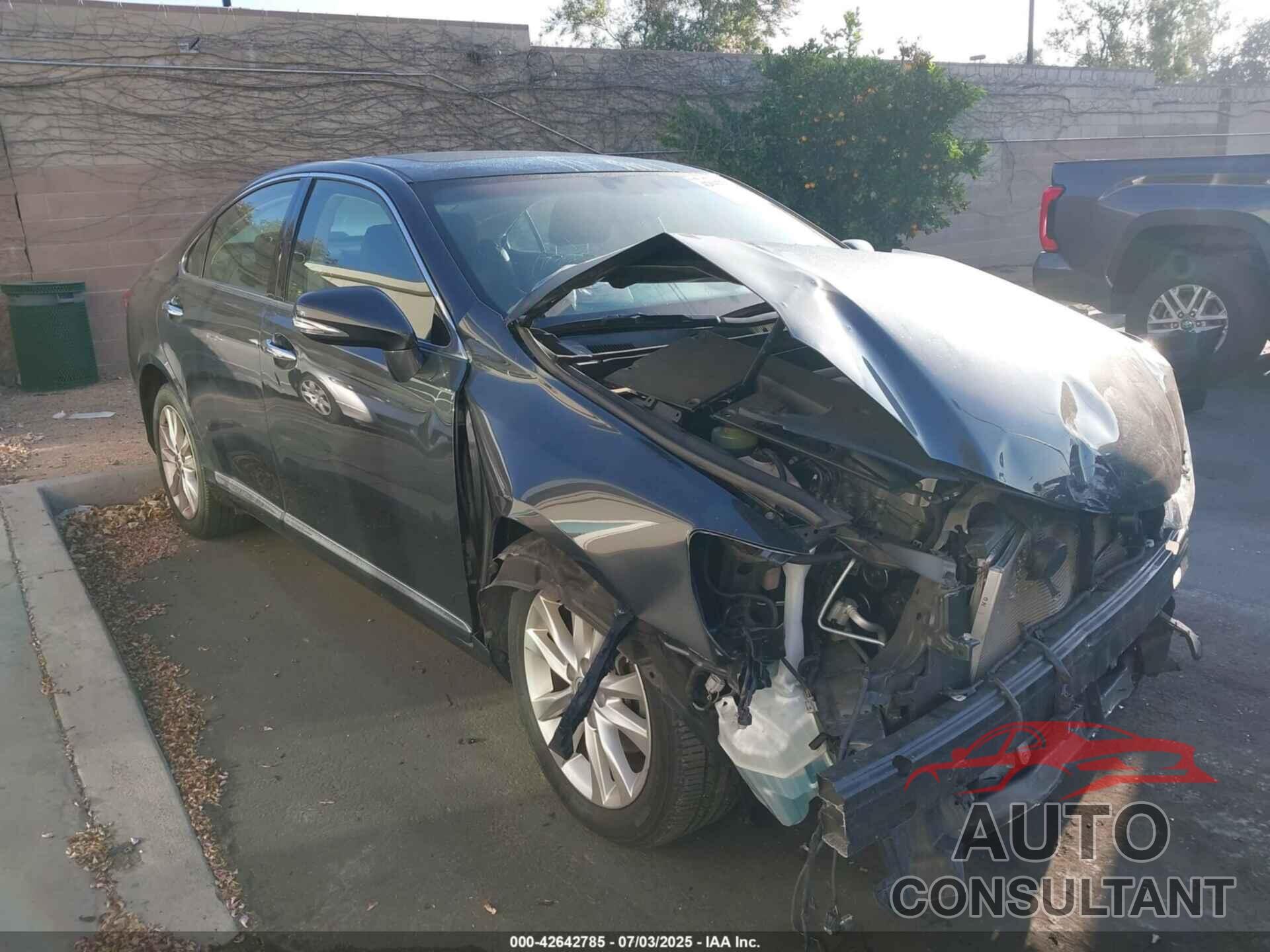LEXUS ES 350 2011 - JTHBK1EG3B2458555