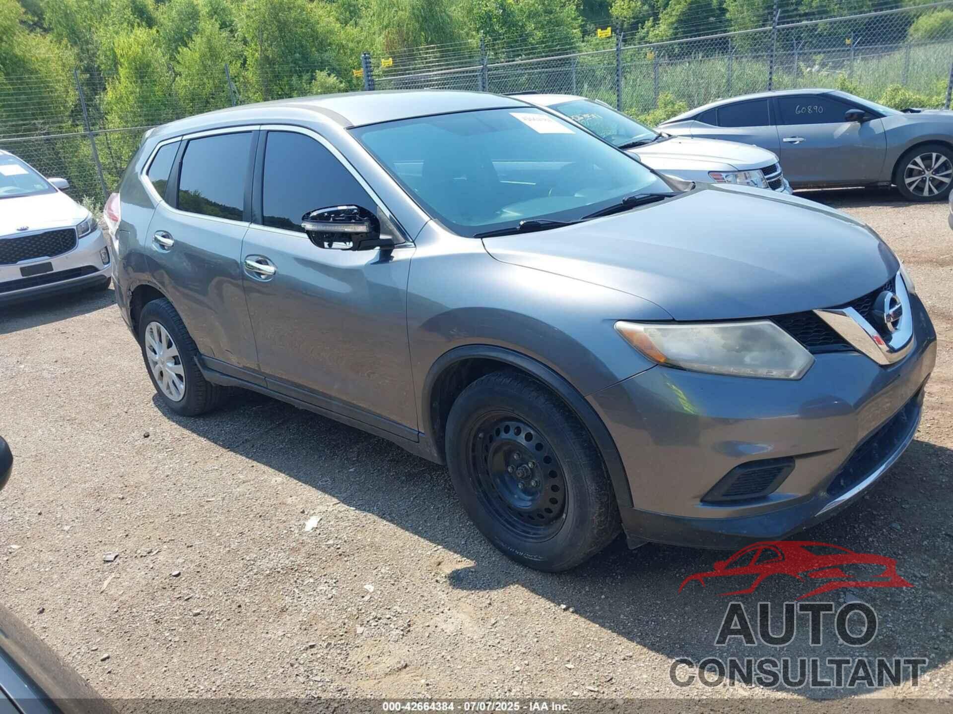 NISSAN ROGUE 2015 - KNMAT2MT1FP549816