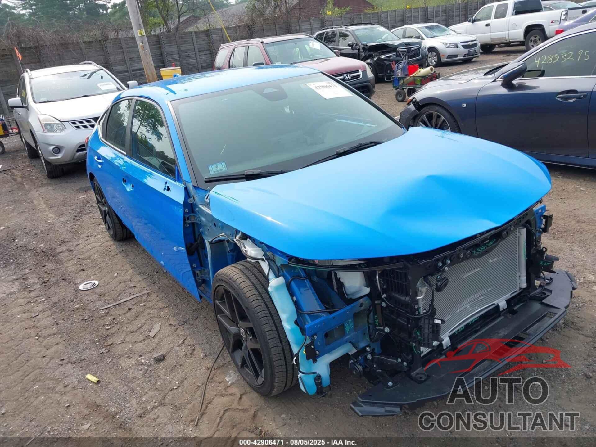 HONDA CIVIC 2025 - 19XFL2H88SE015461