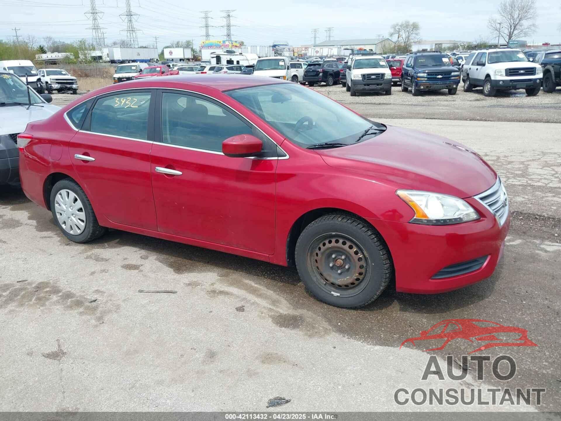 NISSAN SENTRA 2013 - 3N1AB7AP7DL675357
