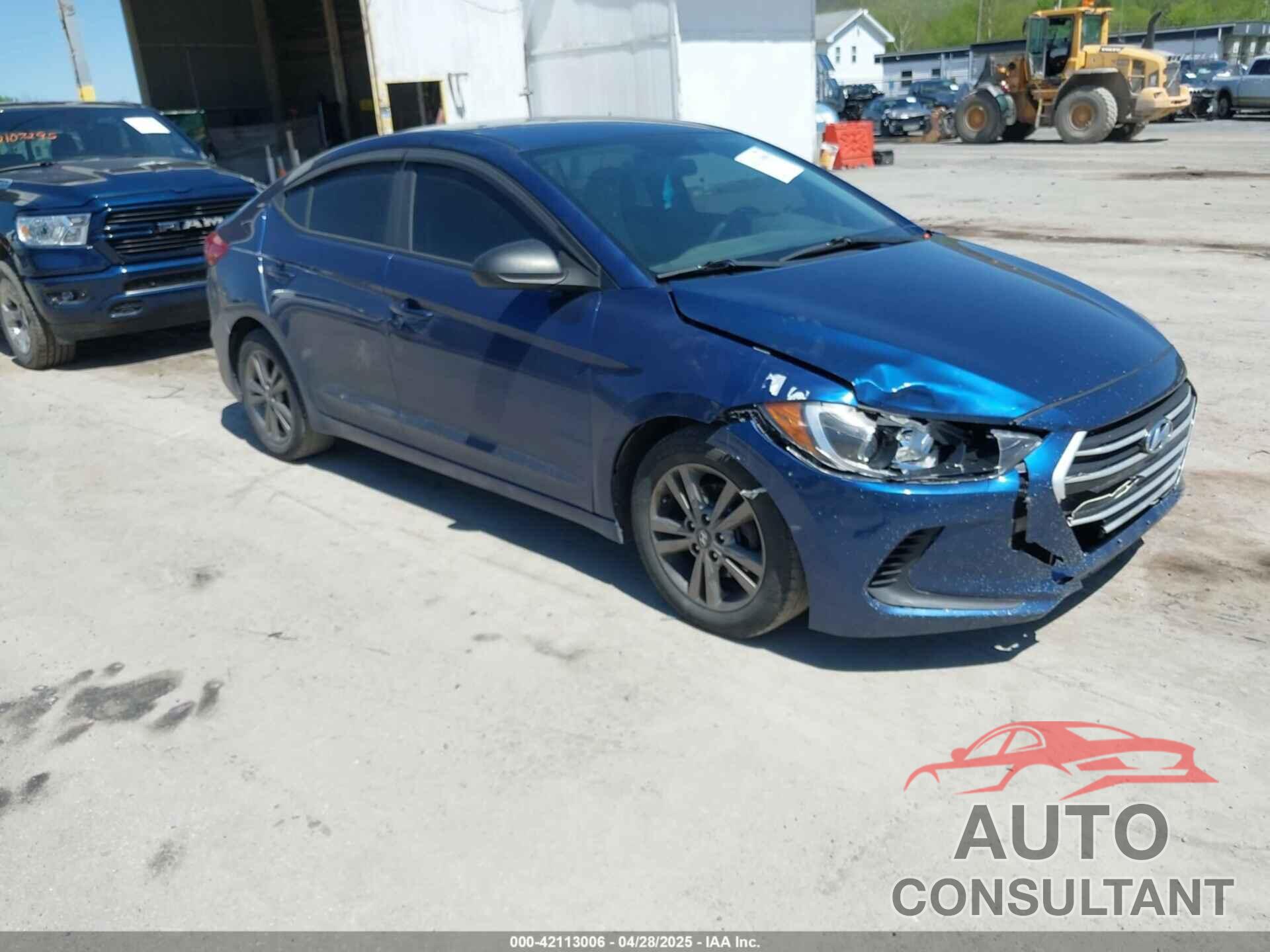 HYUNDAI ELANTRA 2017 - 5NPD84LF0HH020748