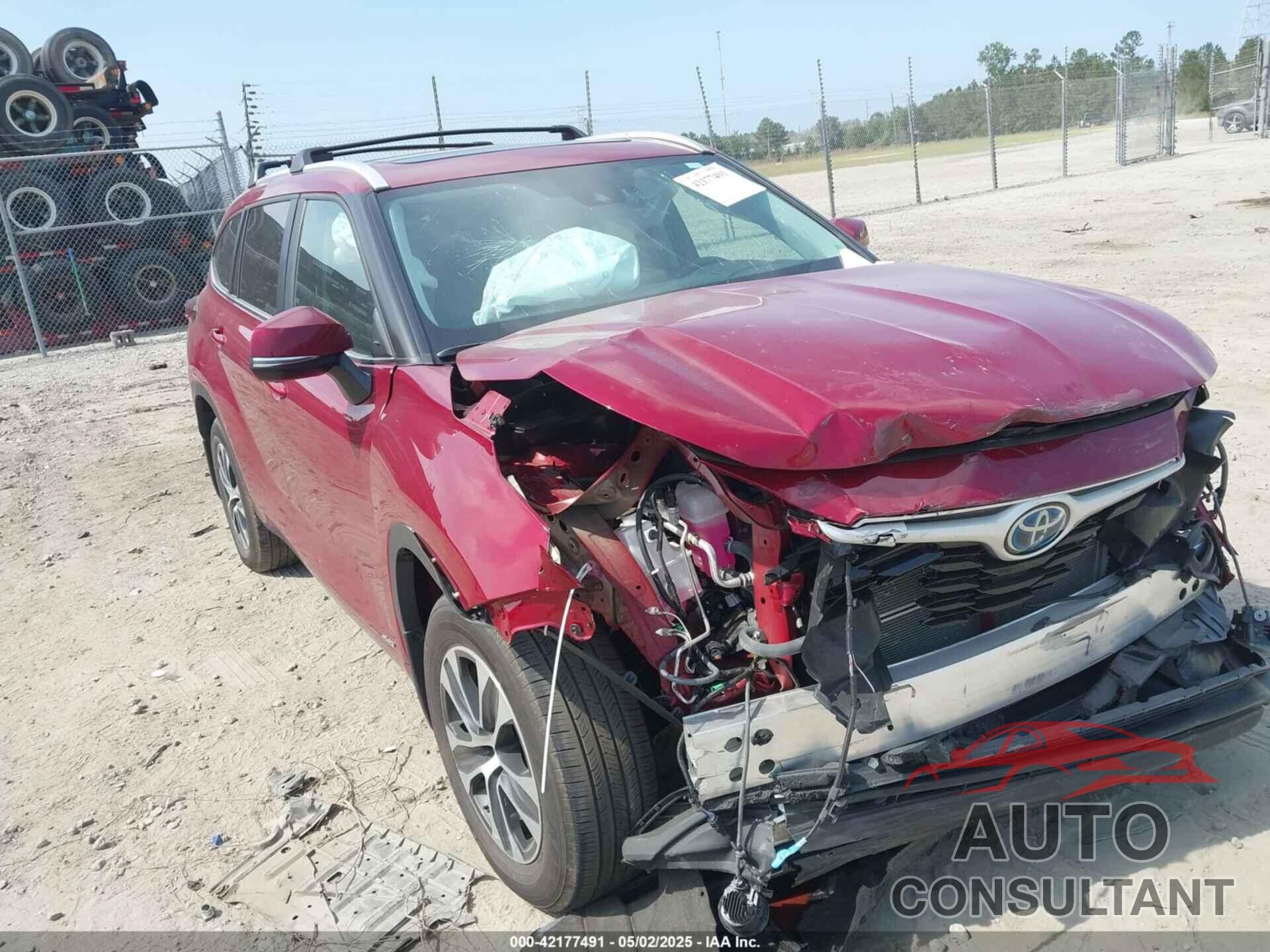 TOYOTA HIGHLANDER 2023 - 5TDKBRCH1PS599281
