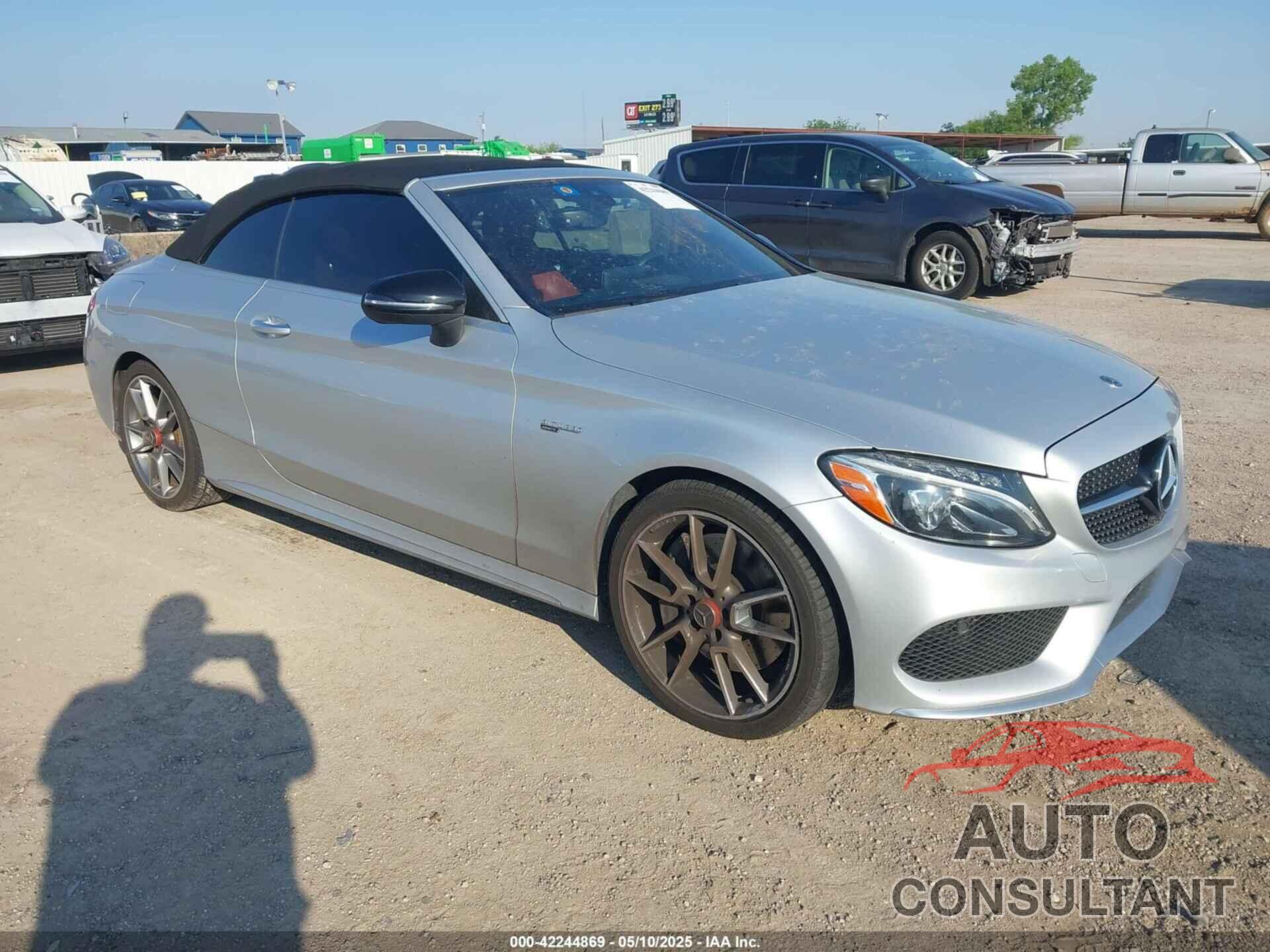 MERCEDES-BENZ AMG C 43 2018 - WDDWK6EB7JF685751