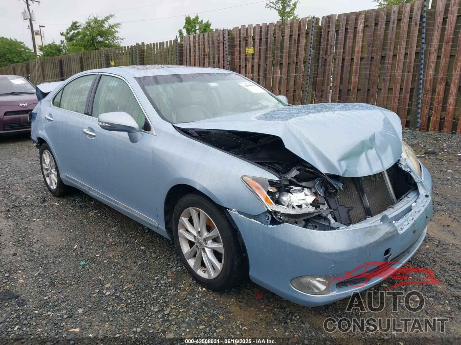 LEXUS ES 350 2011 - JTHBK1EGXB2470119