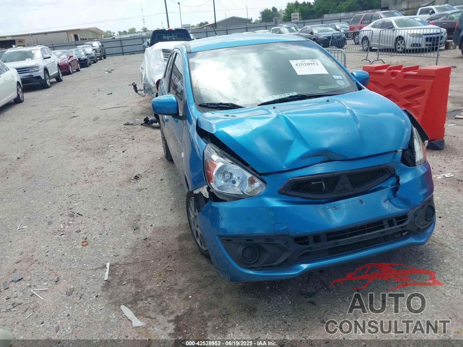 MITSUBISHI MIRAGE 2019 - ML32A3HJ7KH011198