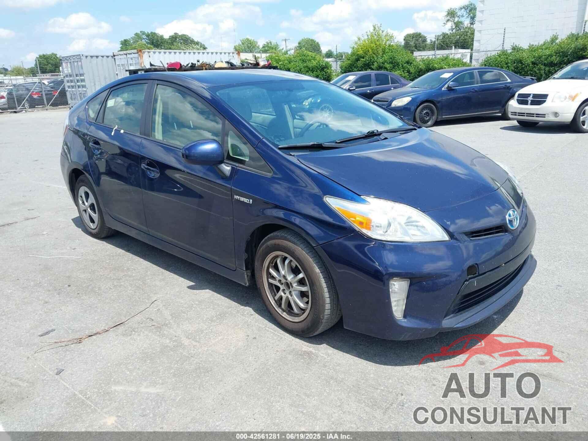 TOYOTA PRIUS 2015 - JTDKN3DU9F0441160