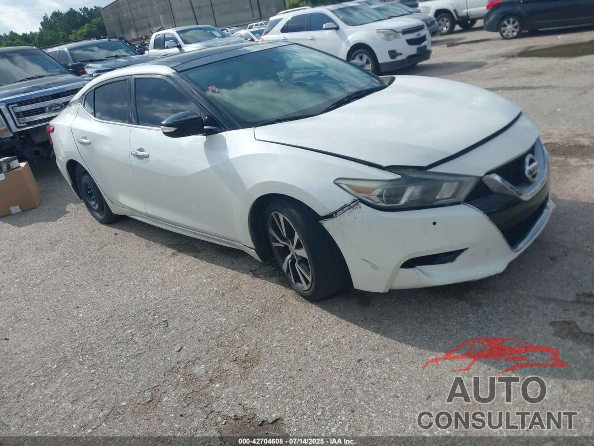 NISSAN MAXIMA 2017 - 1N4AA6AP0HC393563