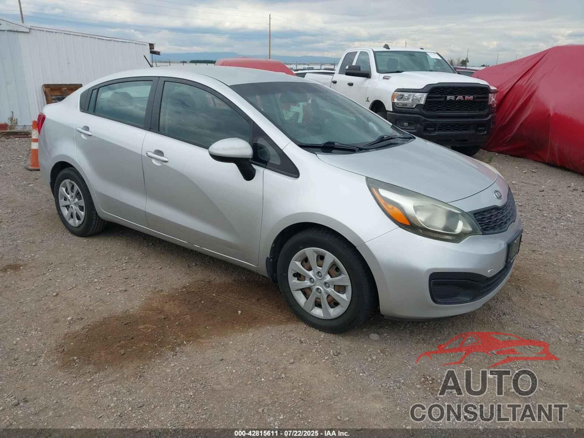 KIA RIO 2013 - KNADM4A31D6205851