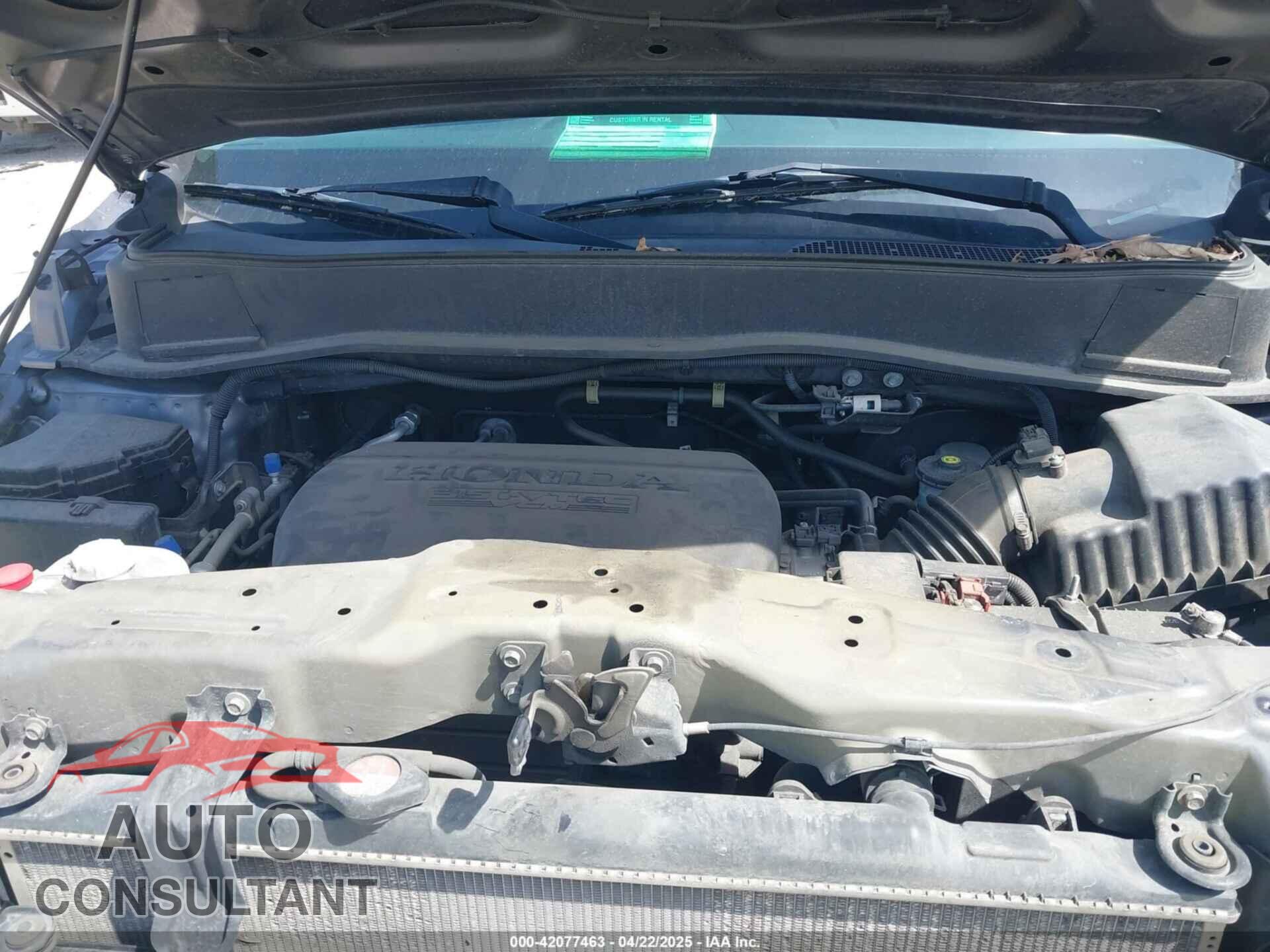 HONDA PILOT 2015 - 5FNYF4H20FB028194