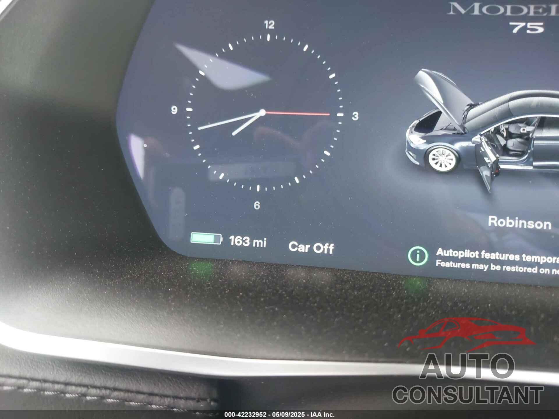 TESLA MODEL S 2017 - 5YJSA1E11HF205255