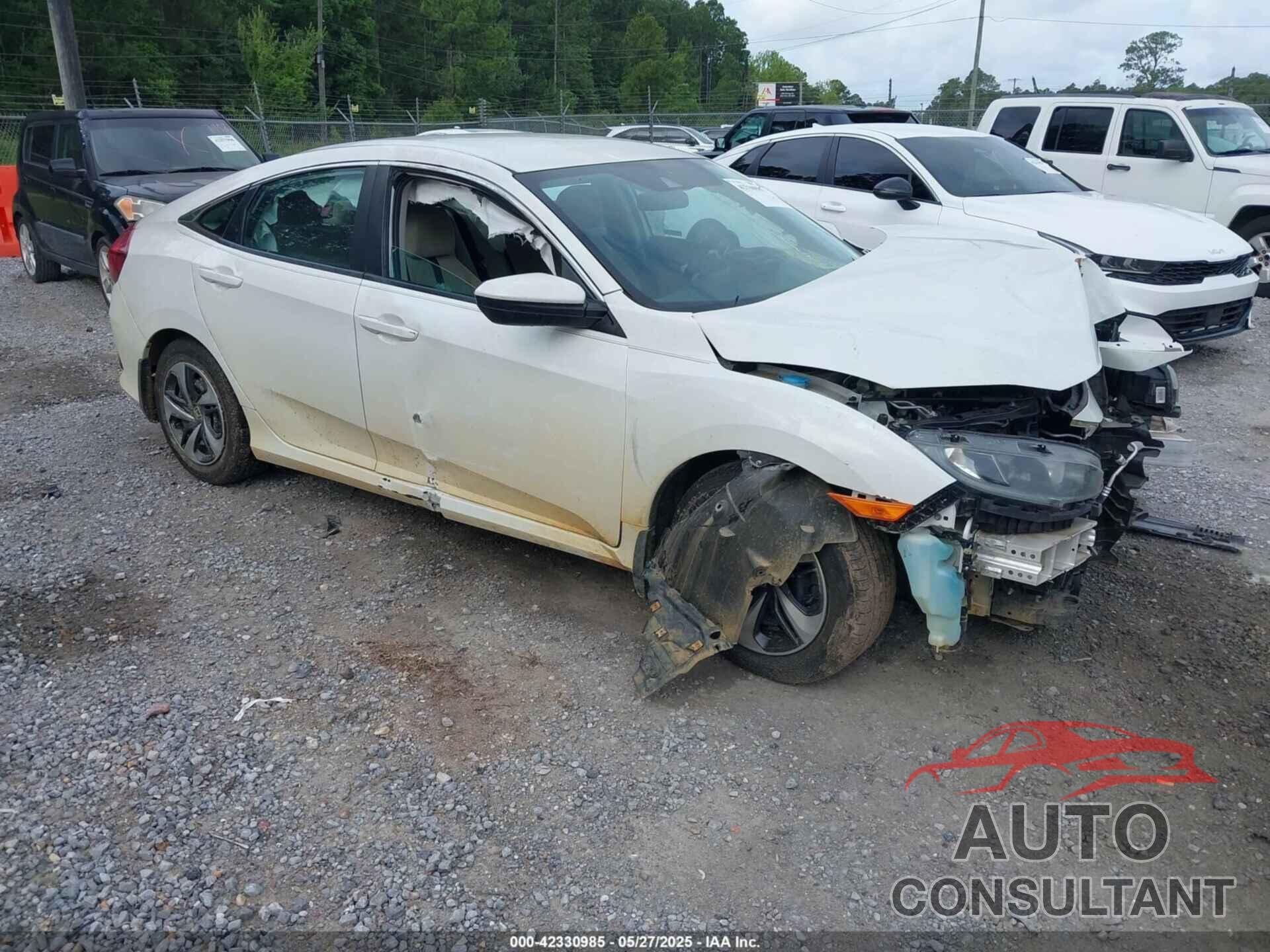 HONDA CIVIC 2019 - 2HGFC2F61KH587365