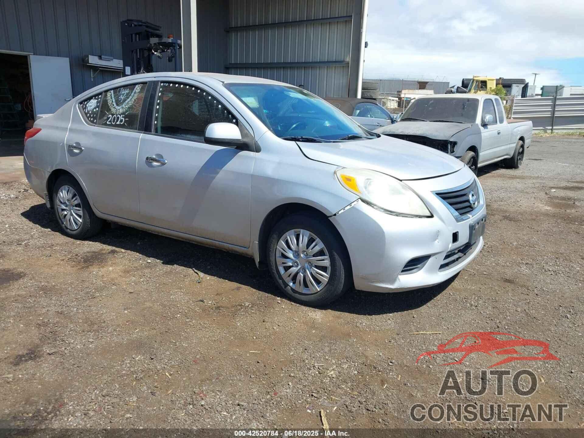 NISSAN VERSA 2013 - 3N1CN7AP0DL867882