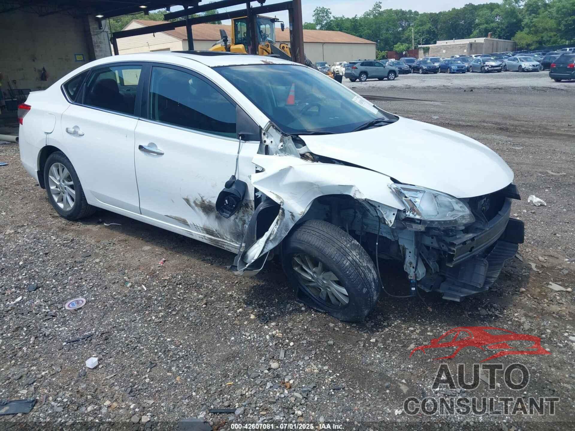 NISSAN SENTRA 2015 - 3N1AB7AP5FY348073