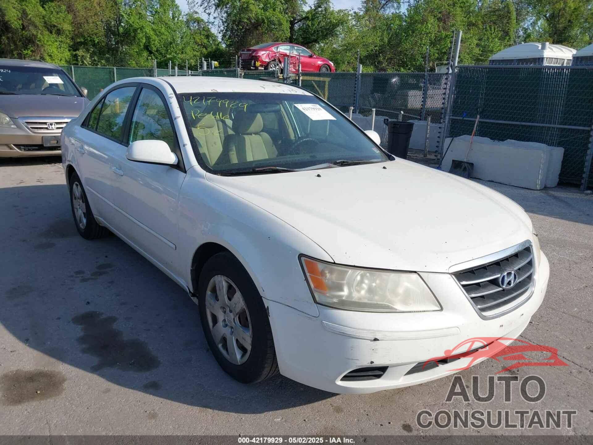 HYUNDAI SONATA 2010 - 5NPET4AC3AH596075