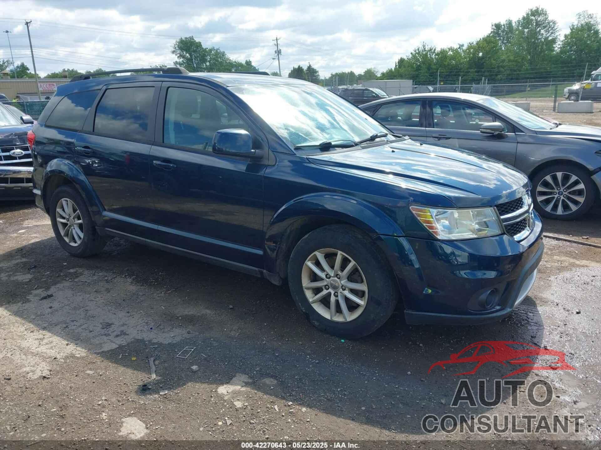 DODGE JOURNEY 2013 - 3C4PDDBG0DT614818