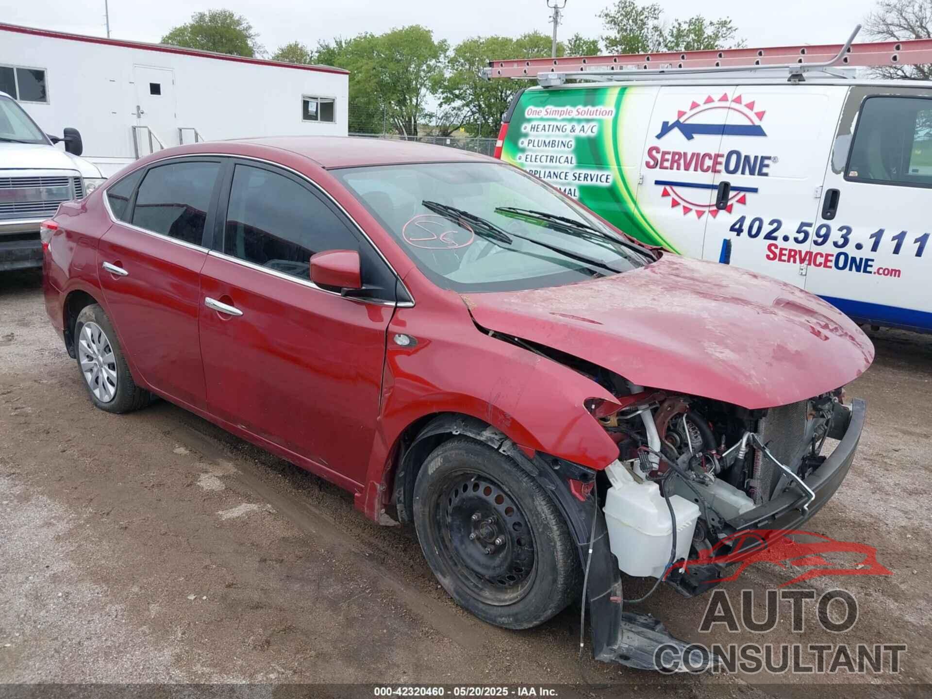 NISSAN SENTRA 2015 - 3N1AB7AP4FY253603