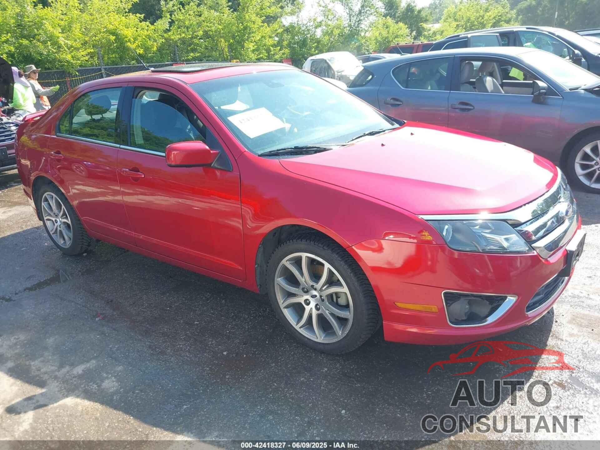 FORD FUSION 2012 - 3FAHP0CG1CR269626