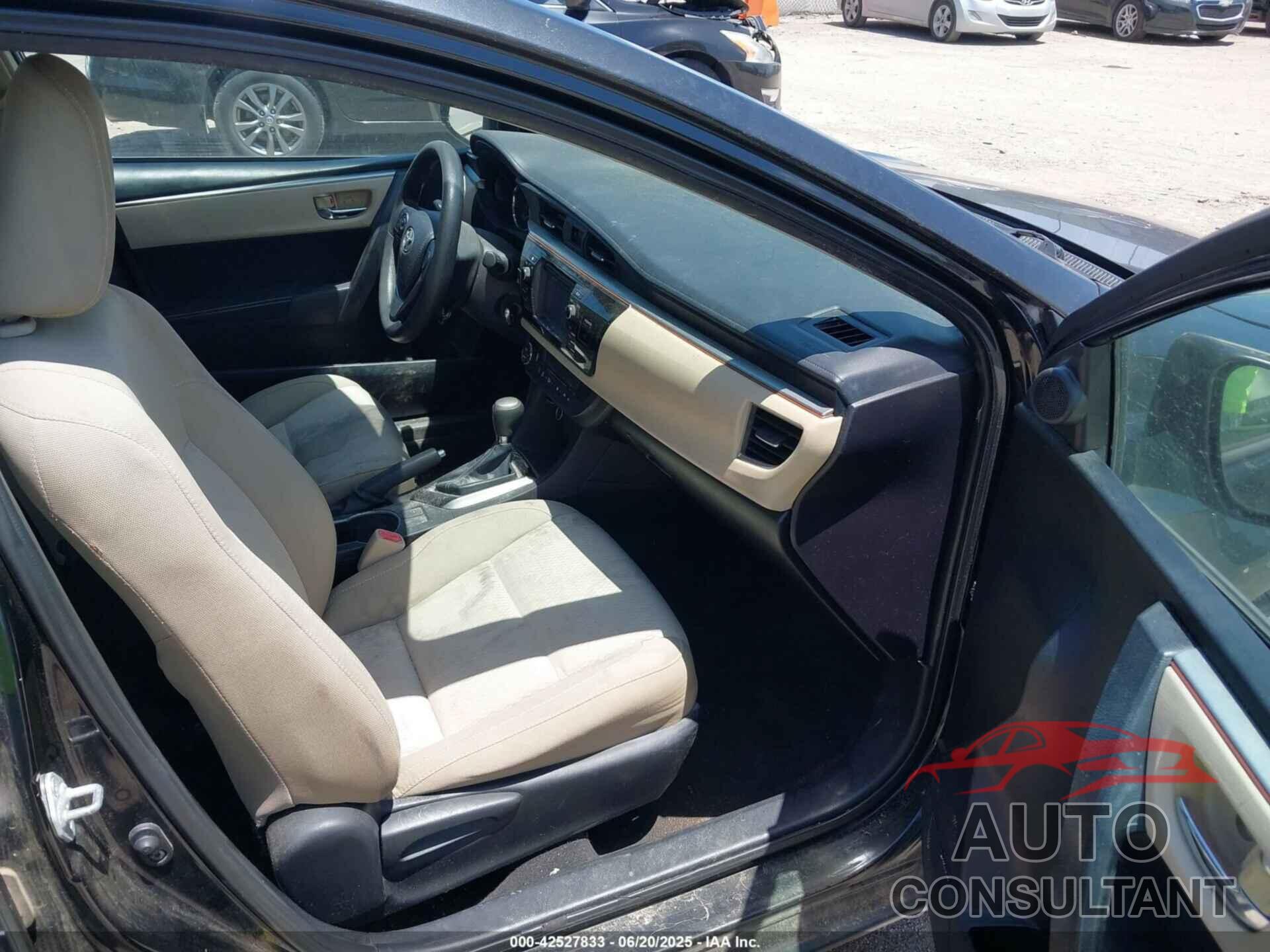 TOYOTA COROLLA 2016 - 5YFBURHE5GP406650