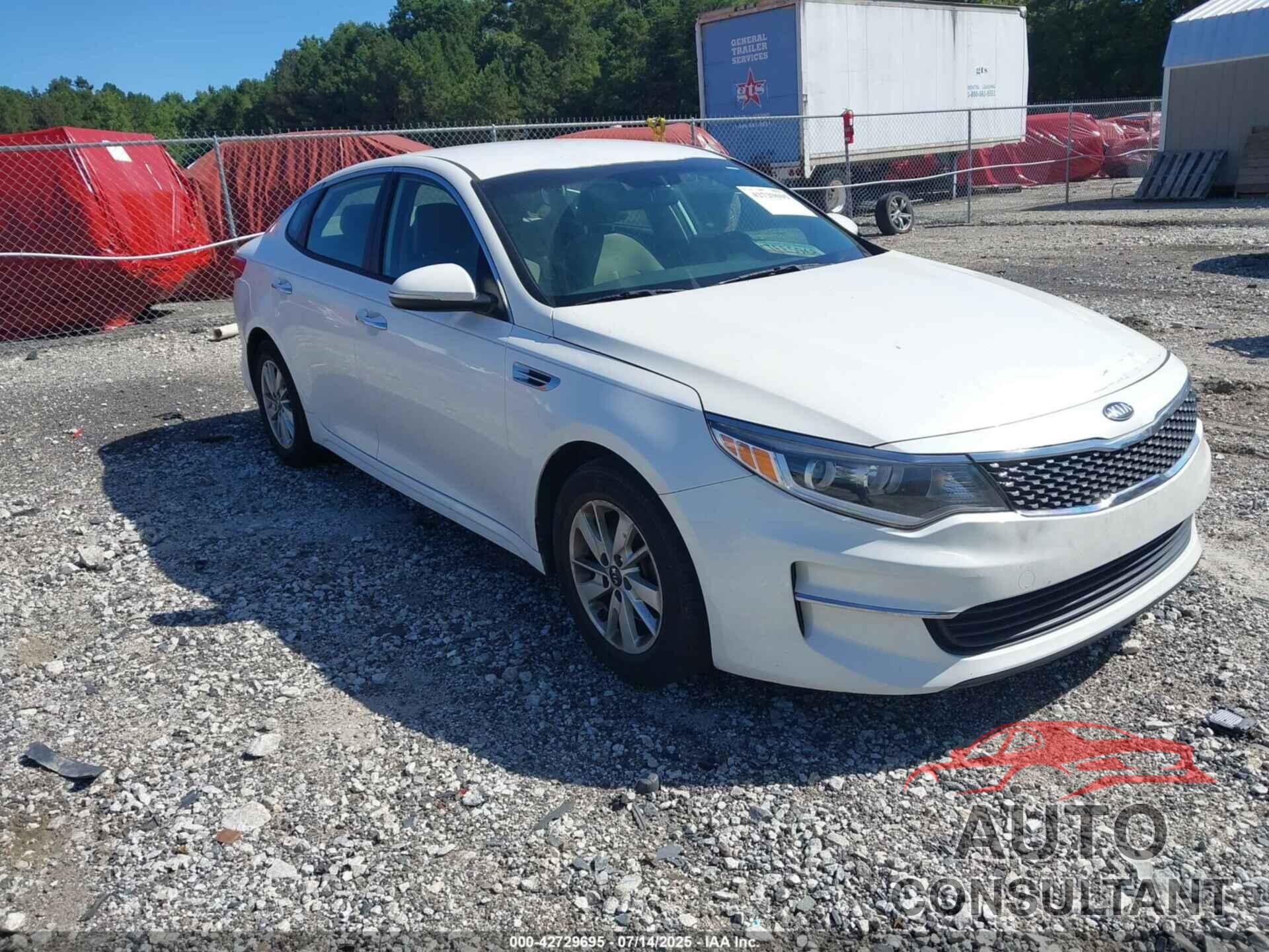 KIA OPTIMA 2016 - KNAGT4L32G5098560