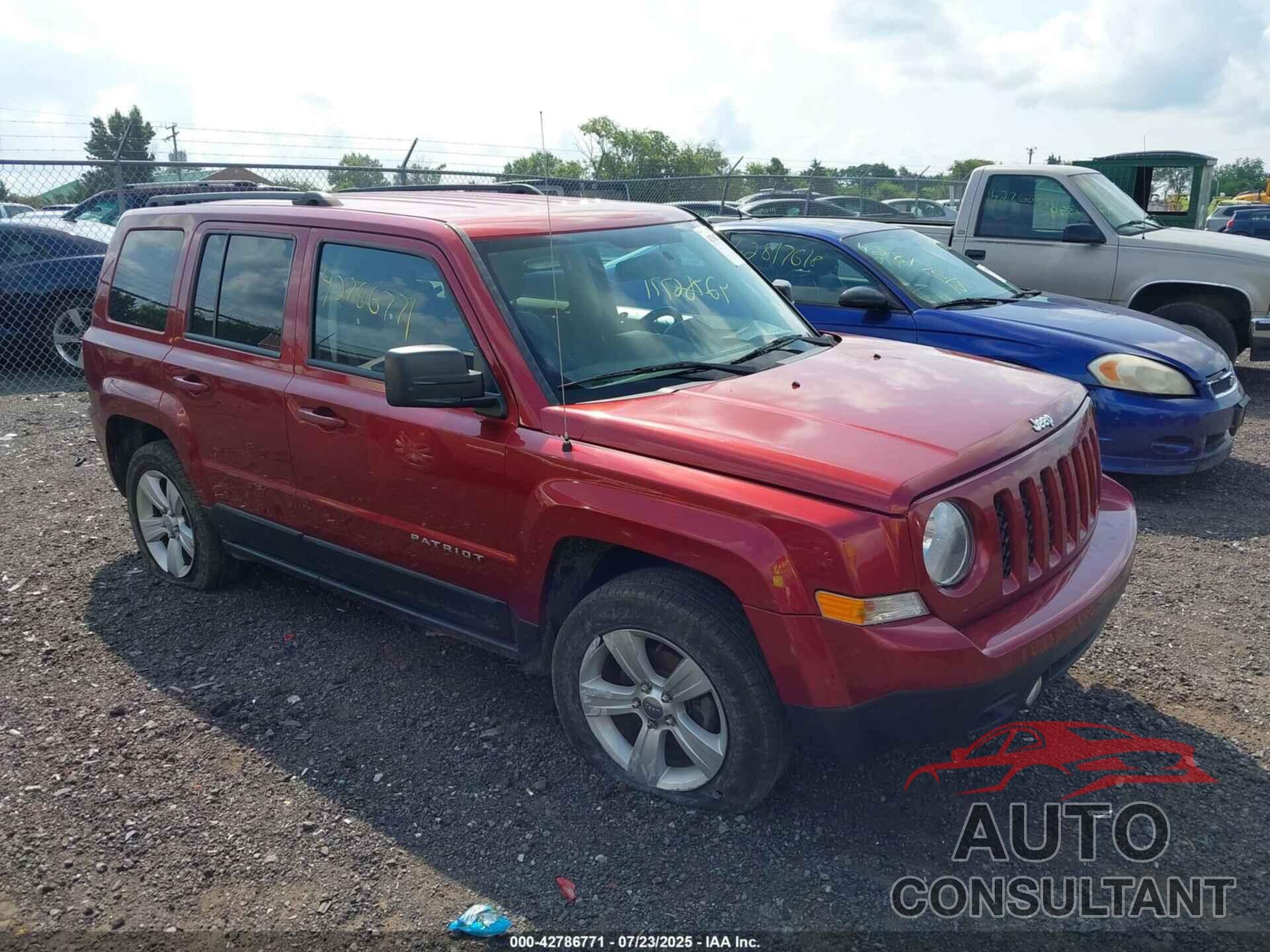 JEEP PATRIOT 2017 - 1C4NJRFB9HD121775
