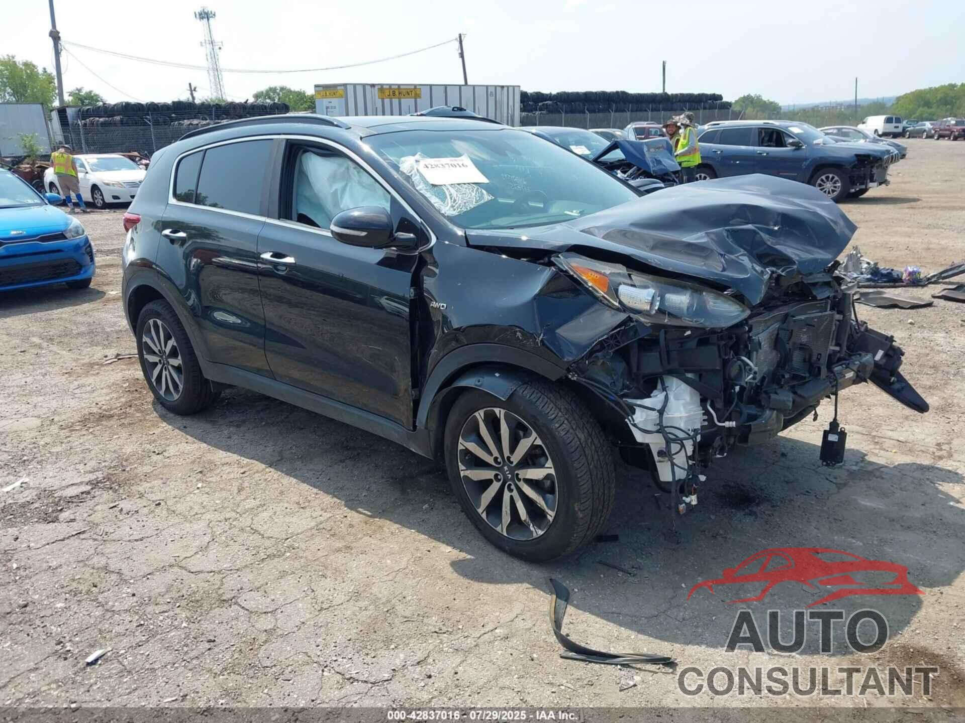 KIA SPORTAGE 2018 - KNDPNCAC9J7311428