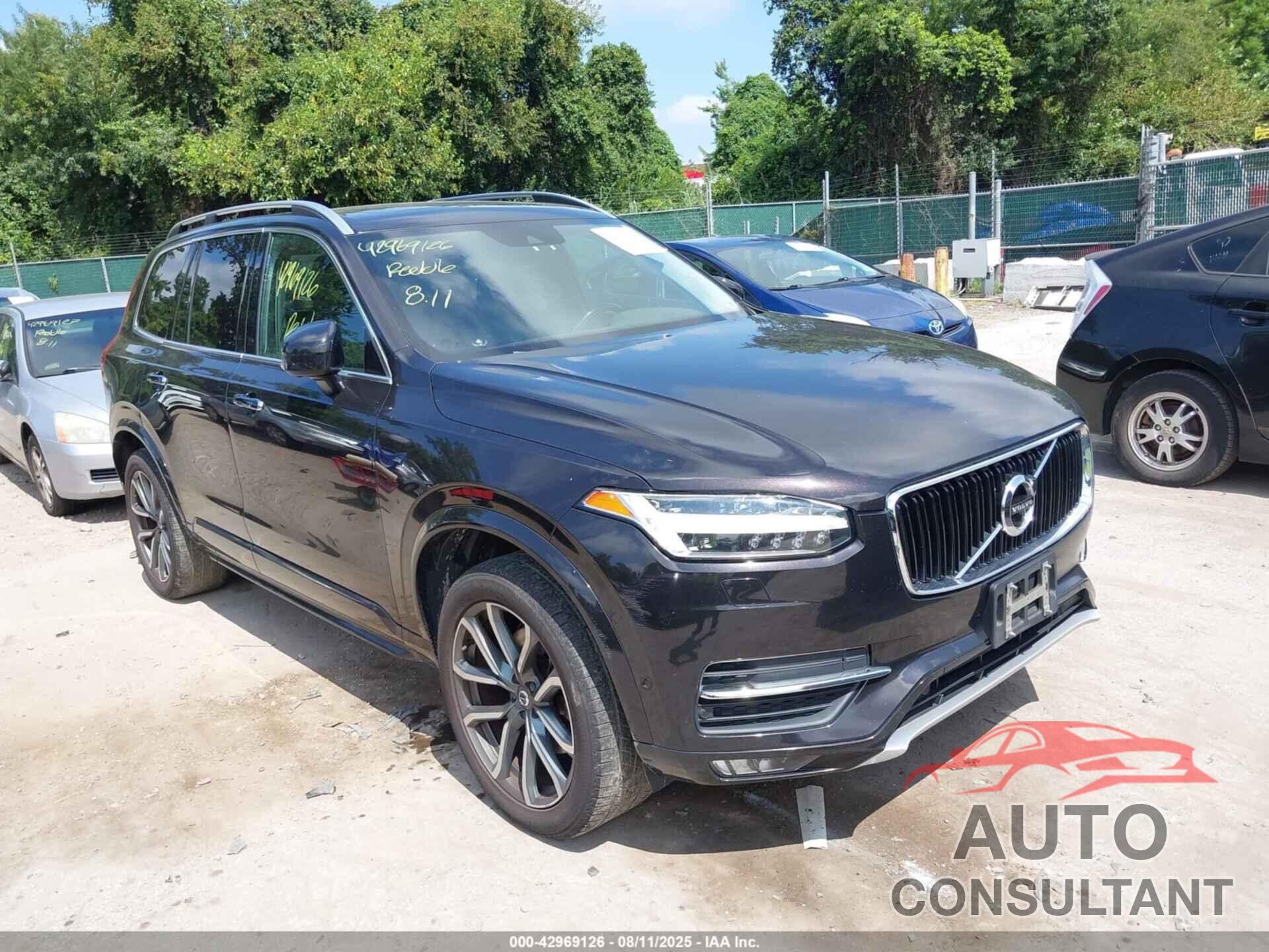VOLVO XC90 2016 - YV4A22PK9G1063388