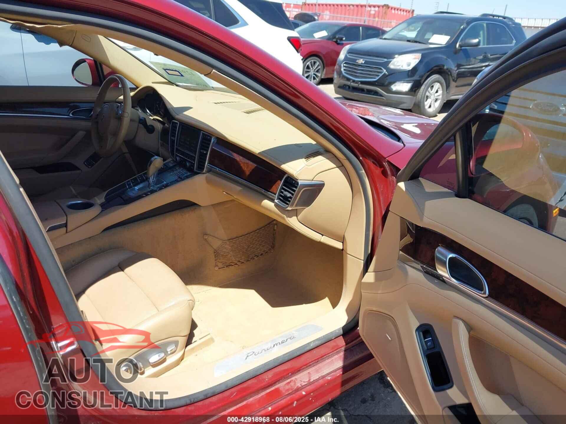 PORSCHE PANAMERA 2012 - WP0AA2A71CL072322